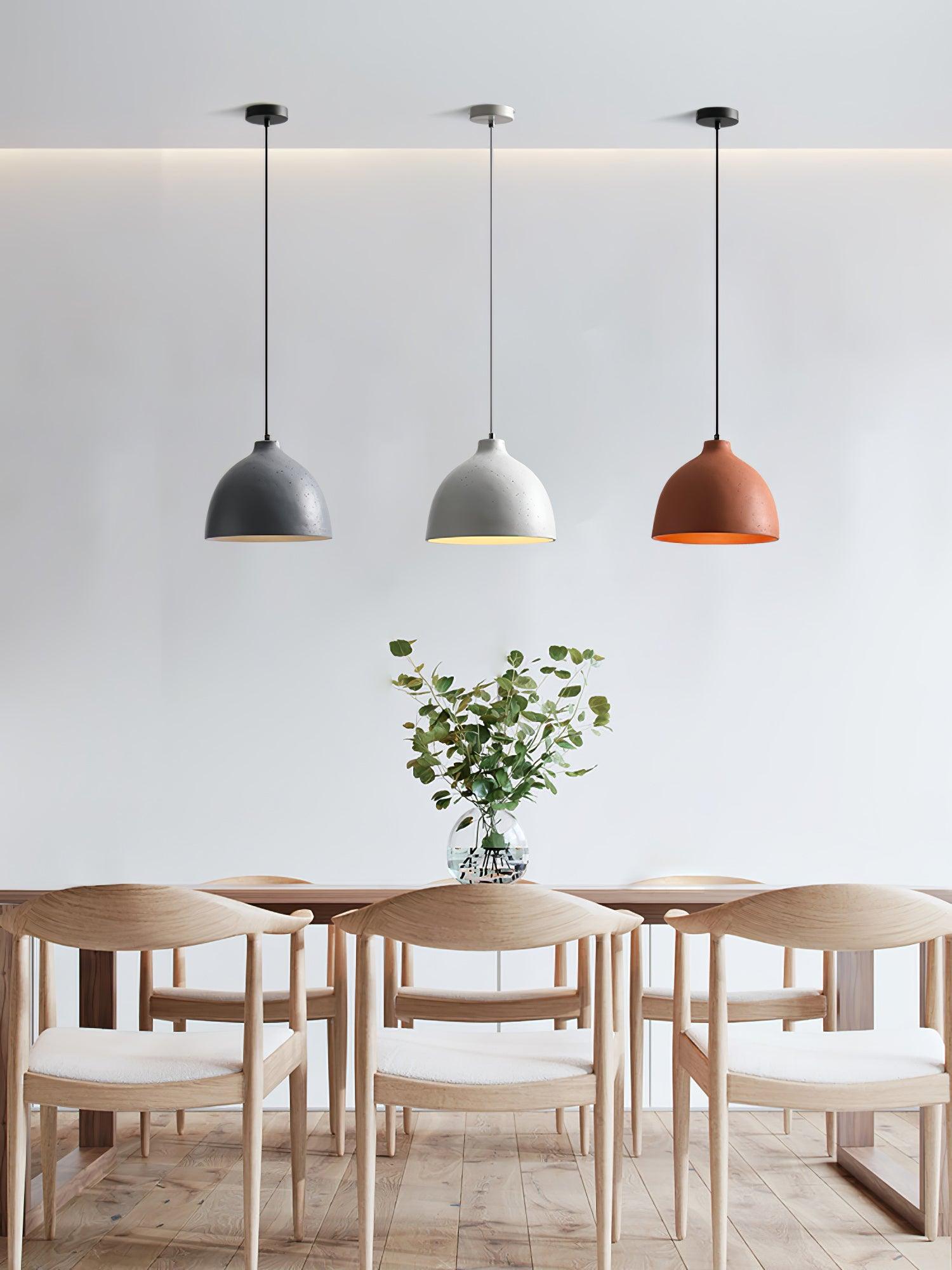 Resin Bowl Pendant Lamp - Blowlighting