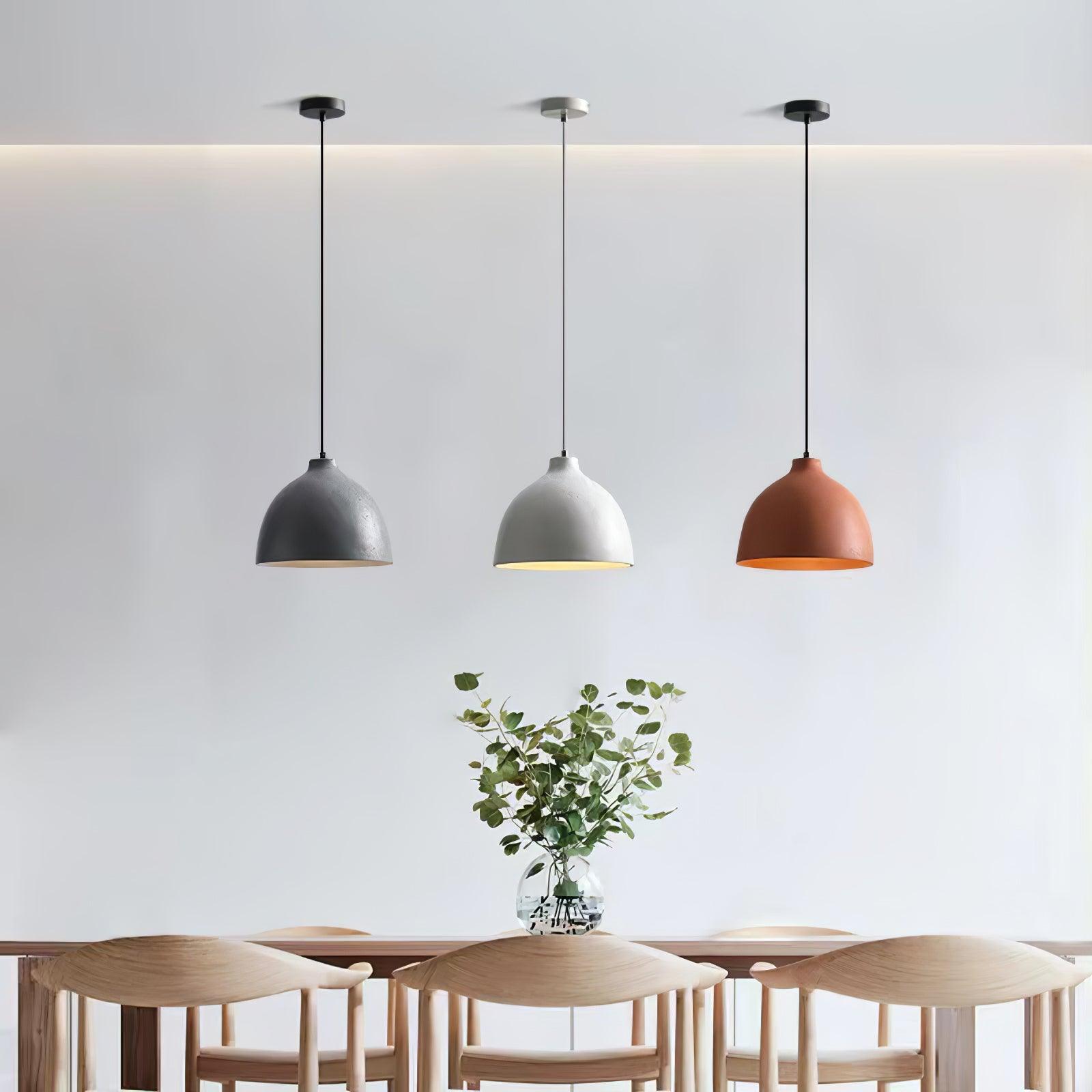 Resin Bowl Pendant Lamp - Blowlighting