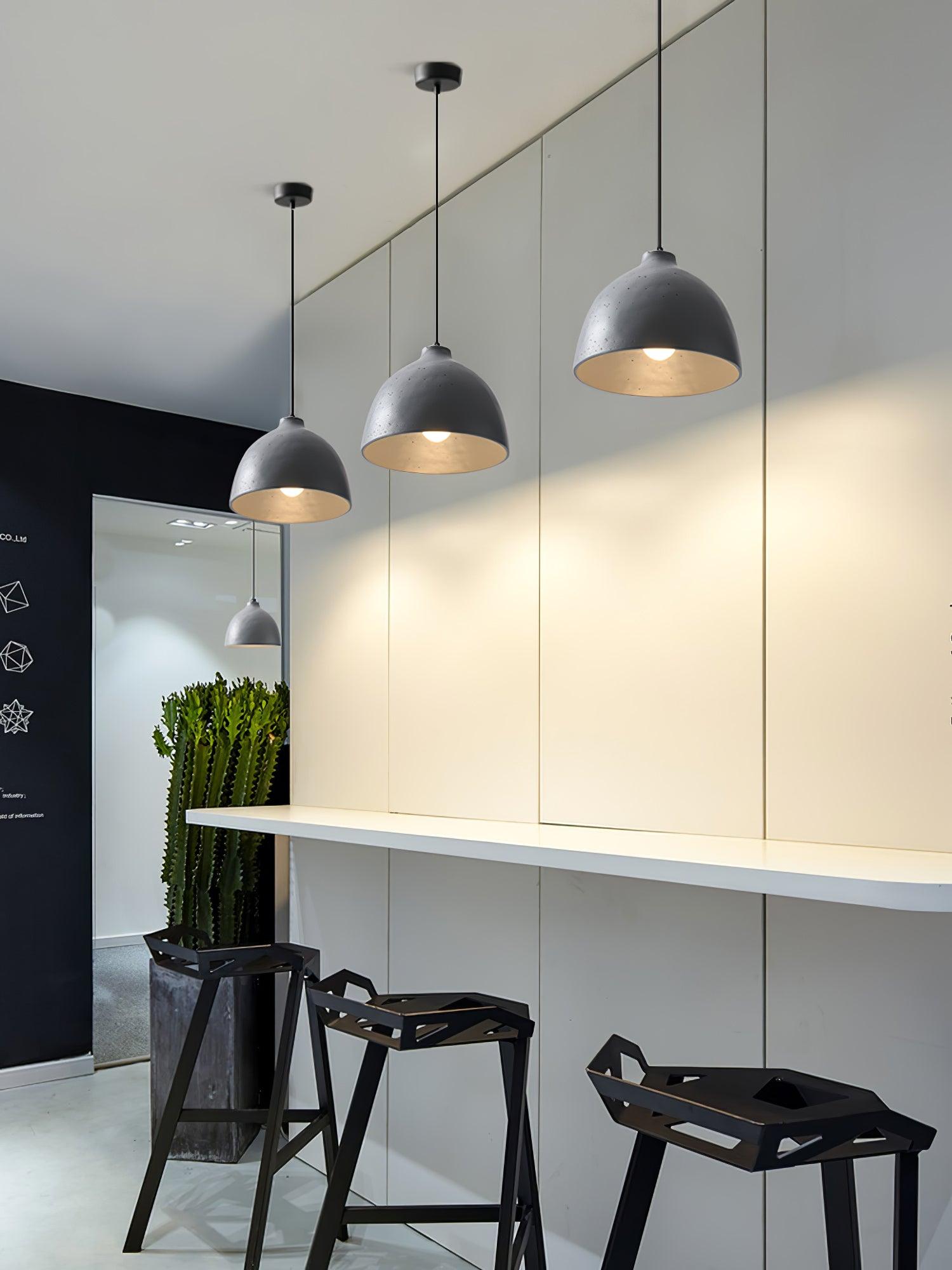 Resin Bowl Pendant Lamp - Blowlighting