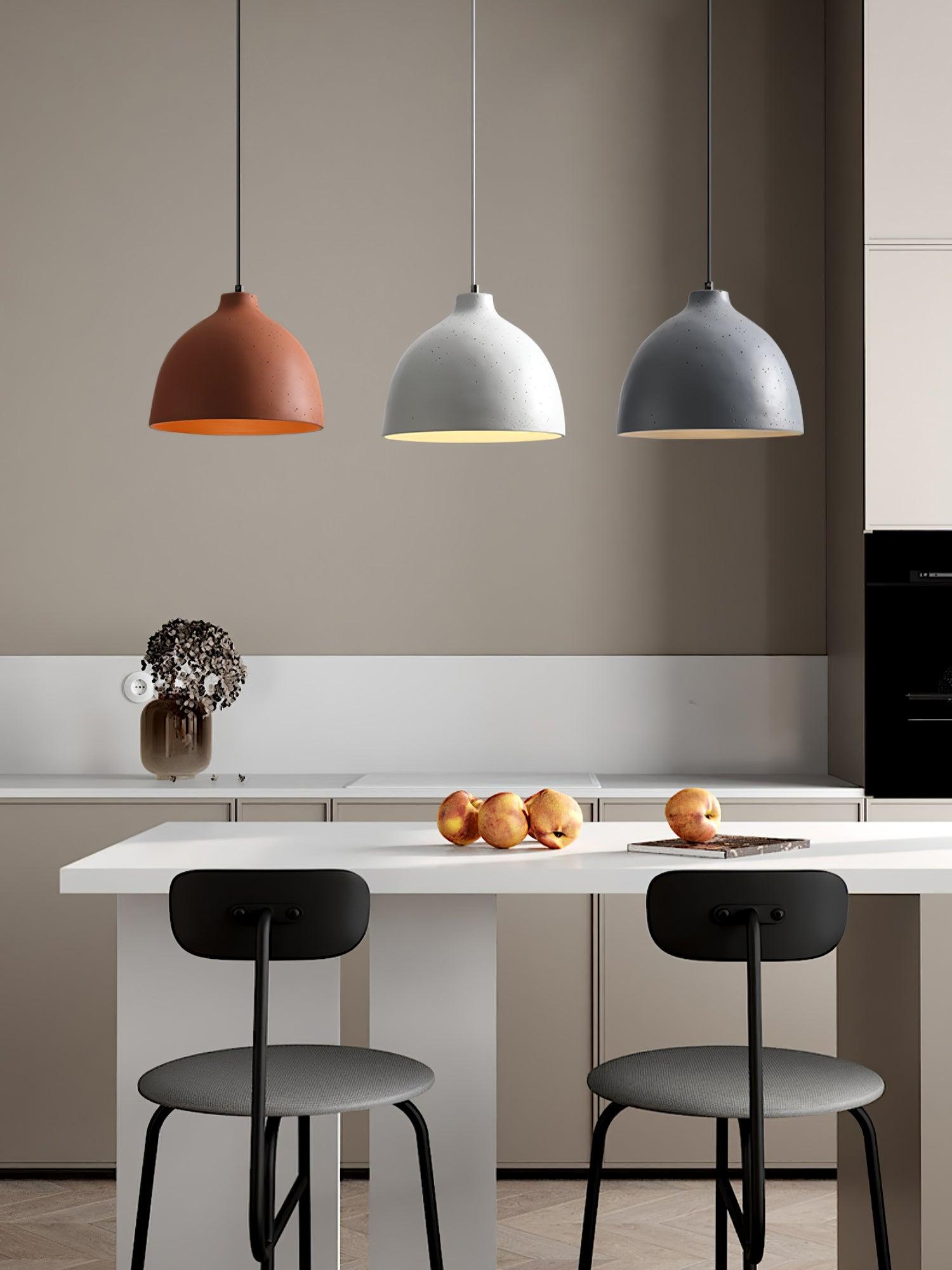 Resin Bowl Pendant Lamp - Blowlighting