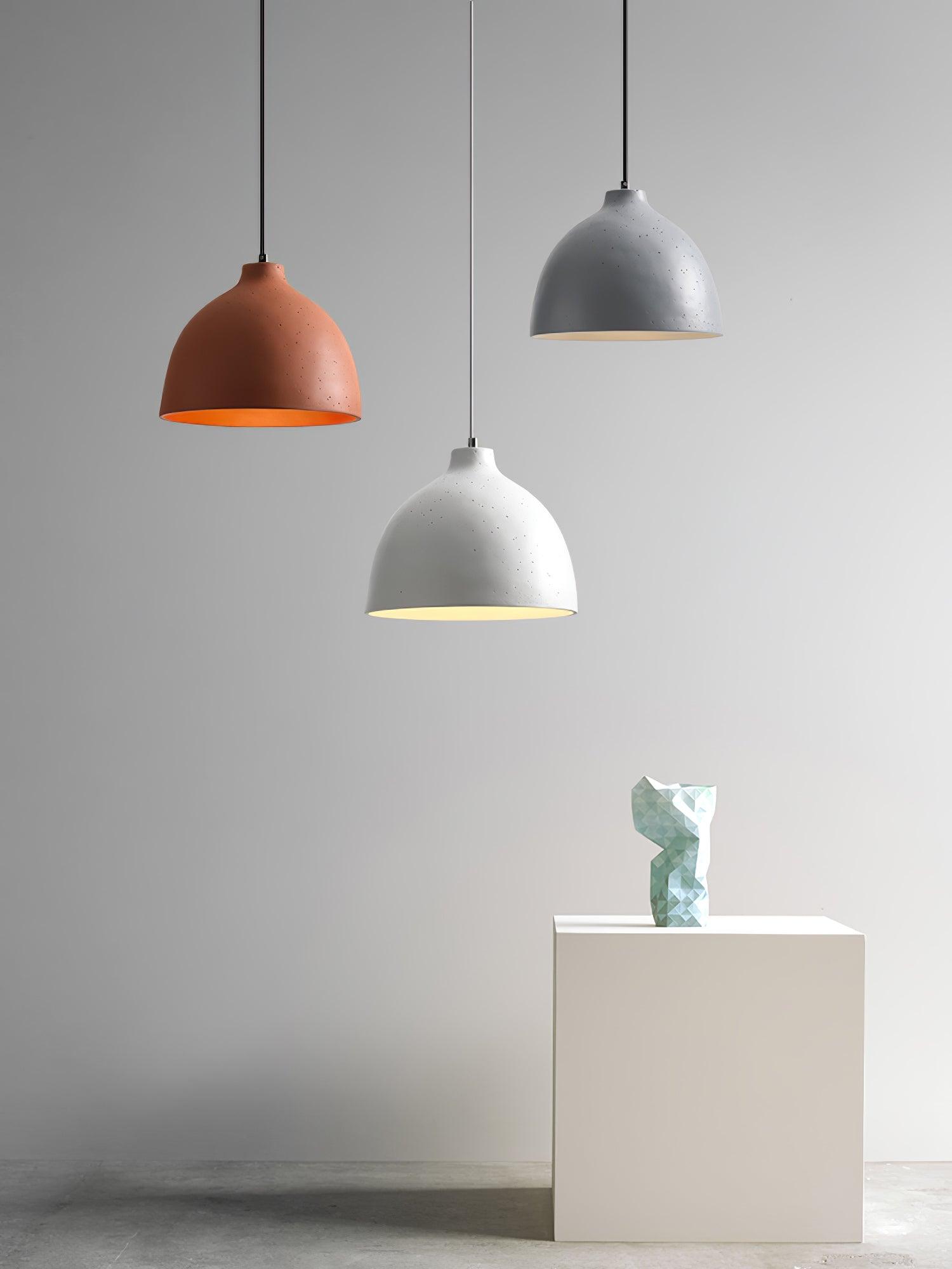 Resin Bowl Pendant Lamp - Blowlighting
