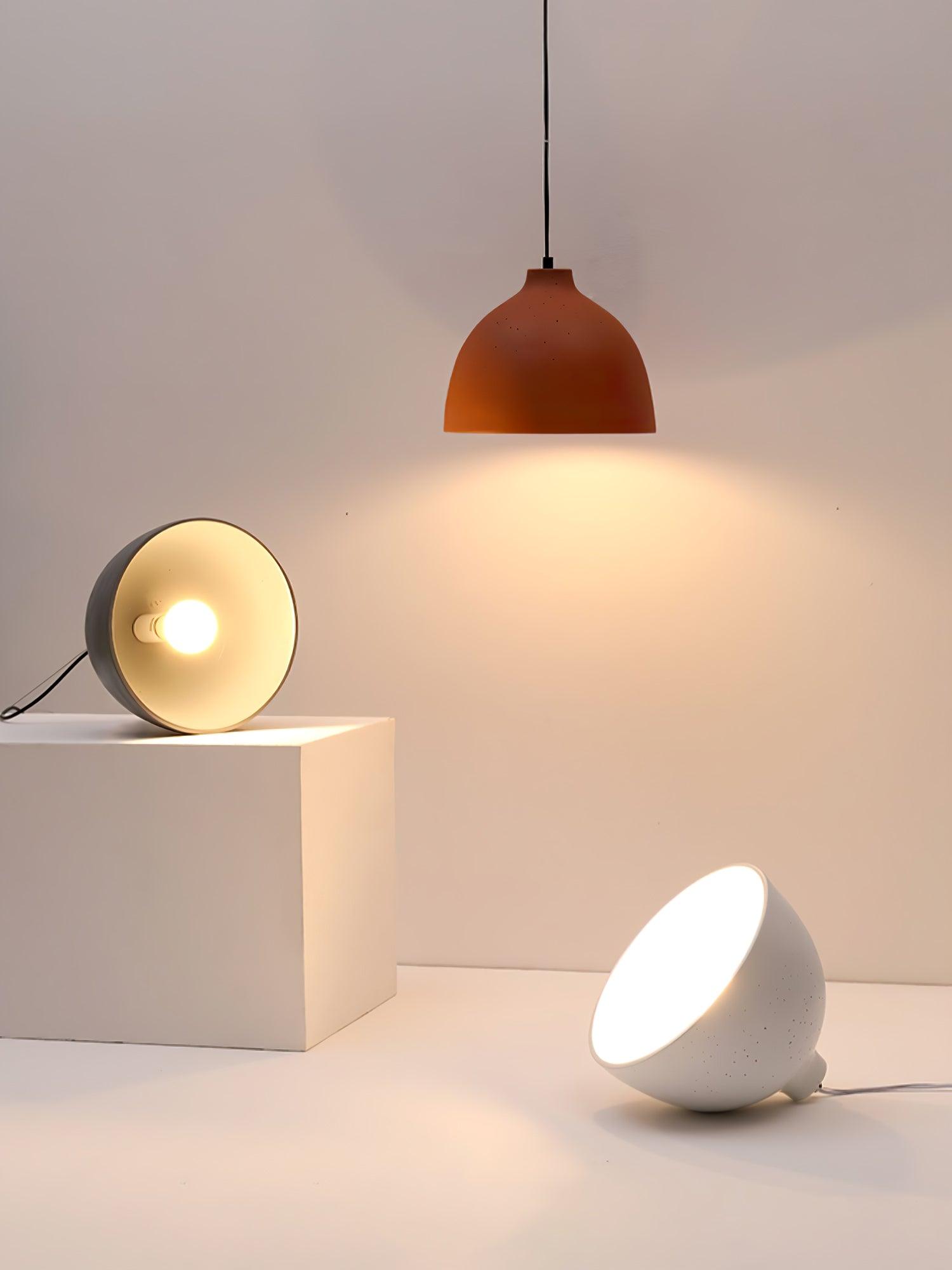 Resin Bowl Pendant Lamp - Blowlighting