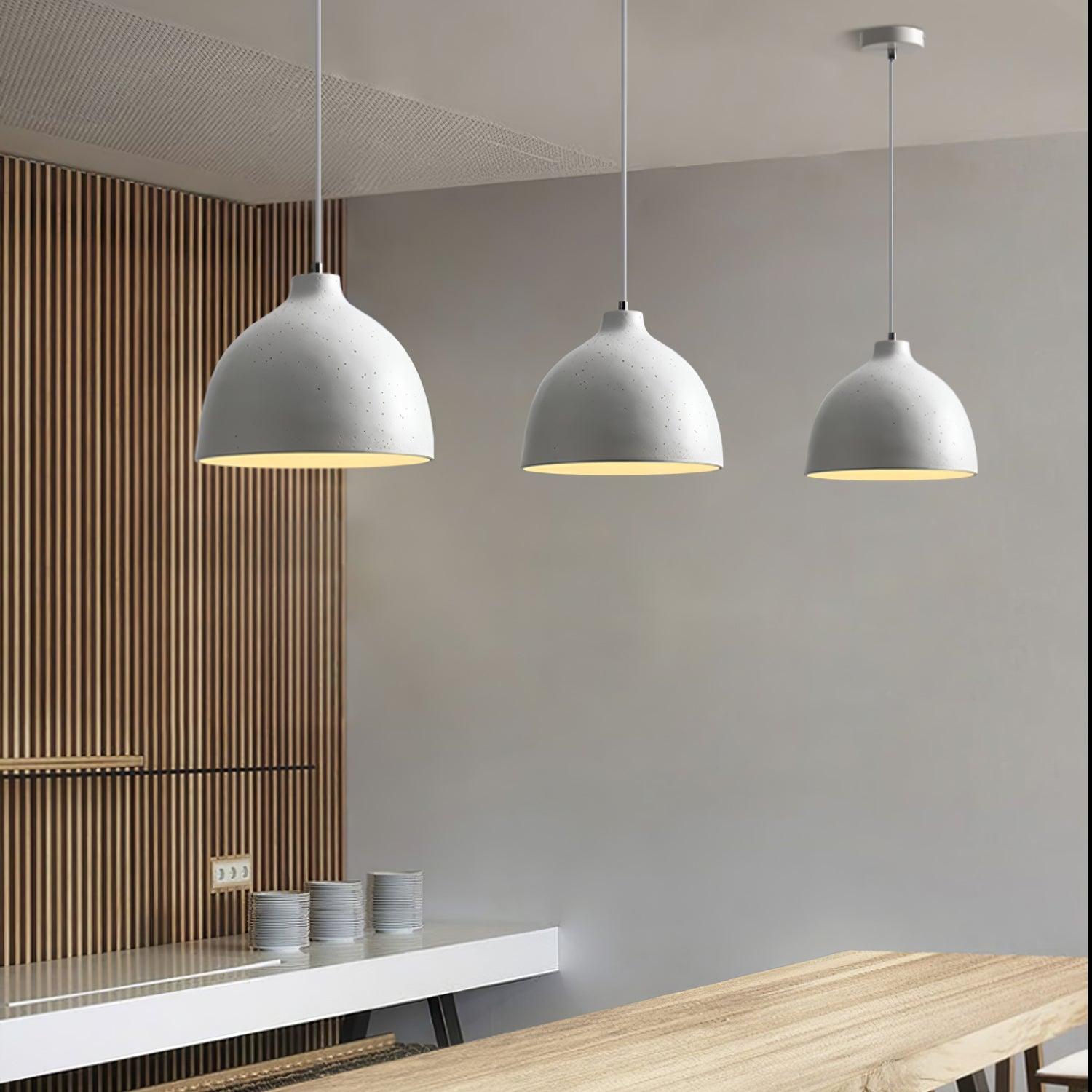 Resin Bowl Pendant Lamp - Blowlighting