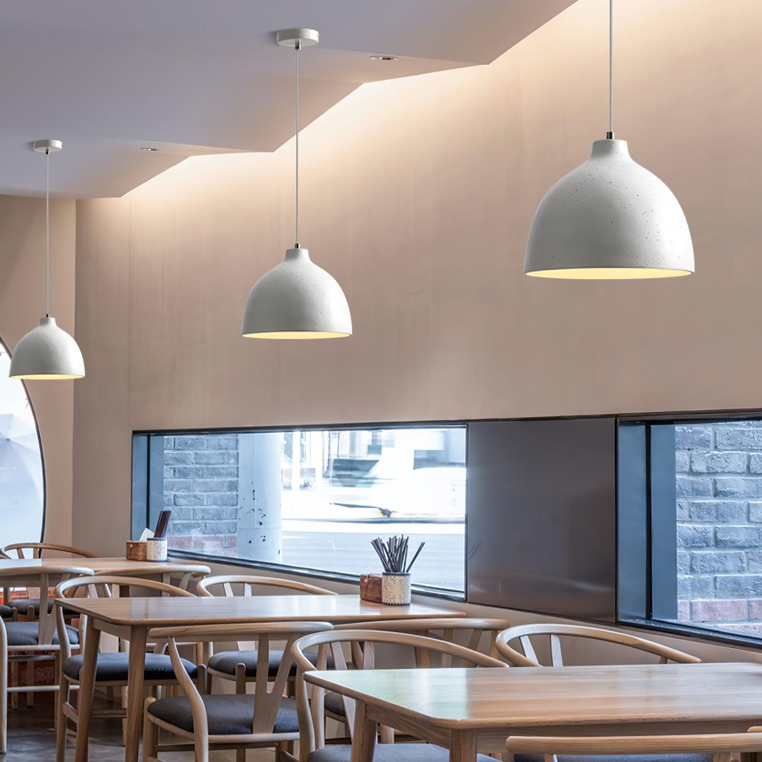 Resin Bowl Pendant Lamp - Blowlighting