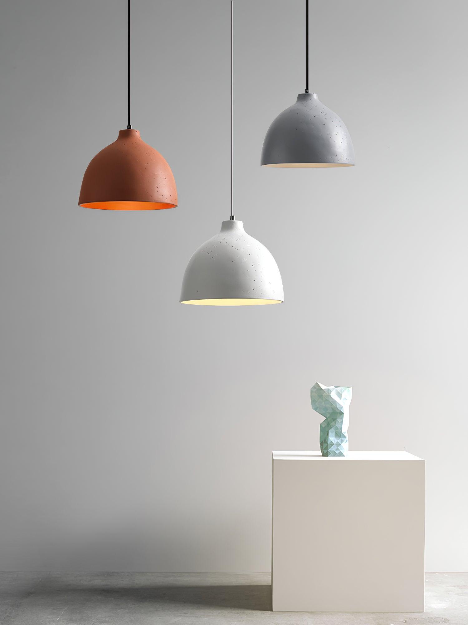 Resin Bowl Pendant Lamp - Blowlighting