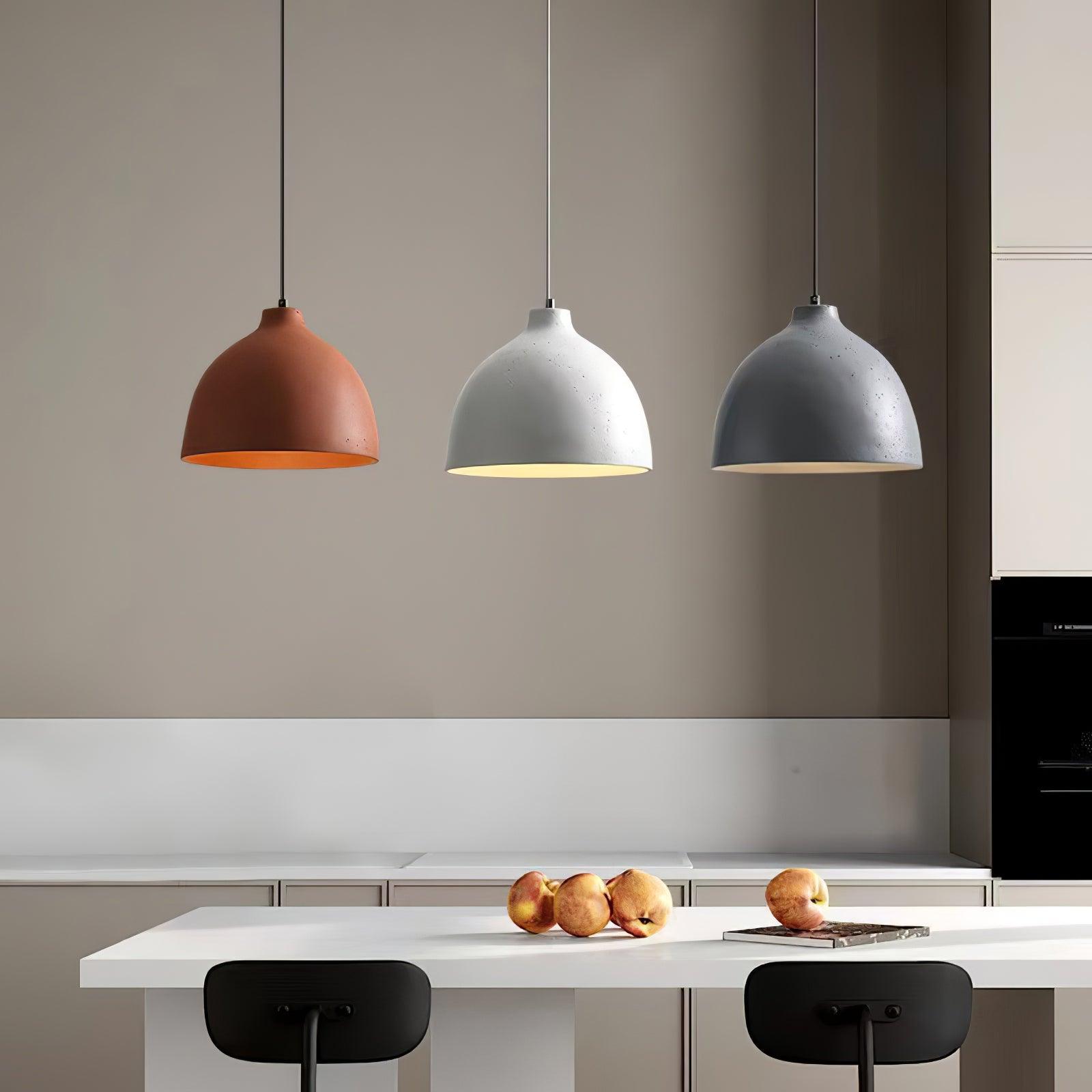 Resin Bowl Pendant Lamp - Blowlighting