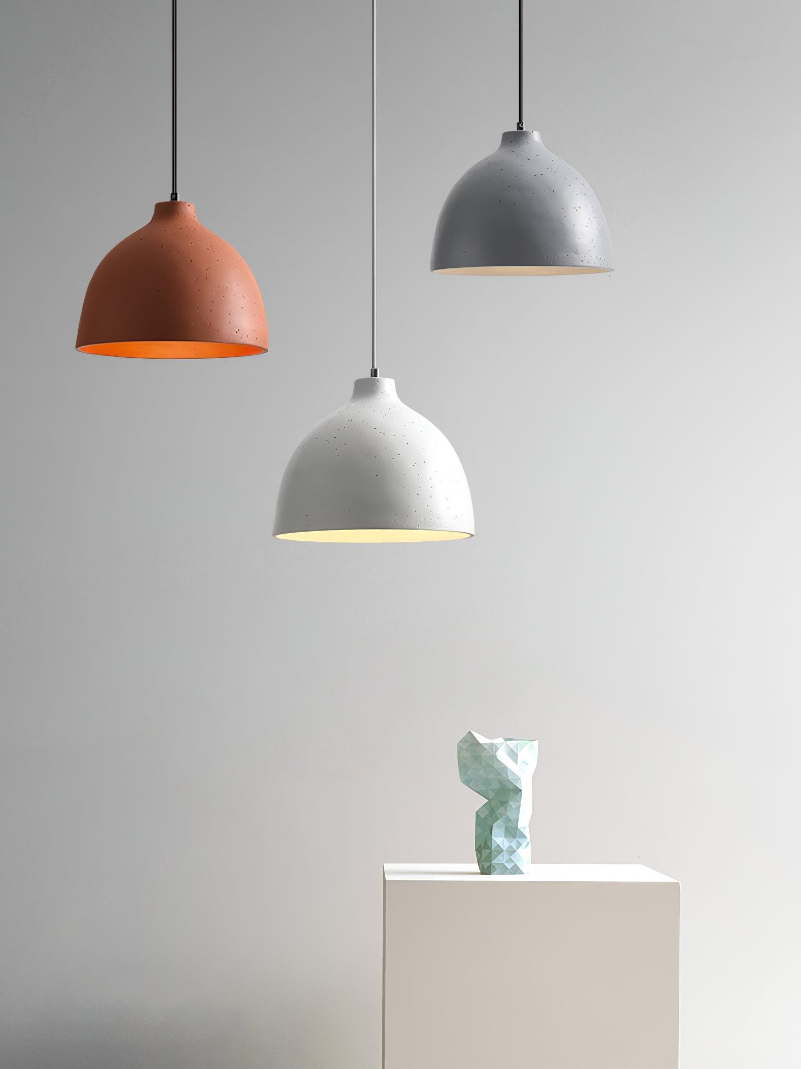 Resin Bowl Pendant Lamp - Blowlighting