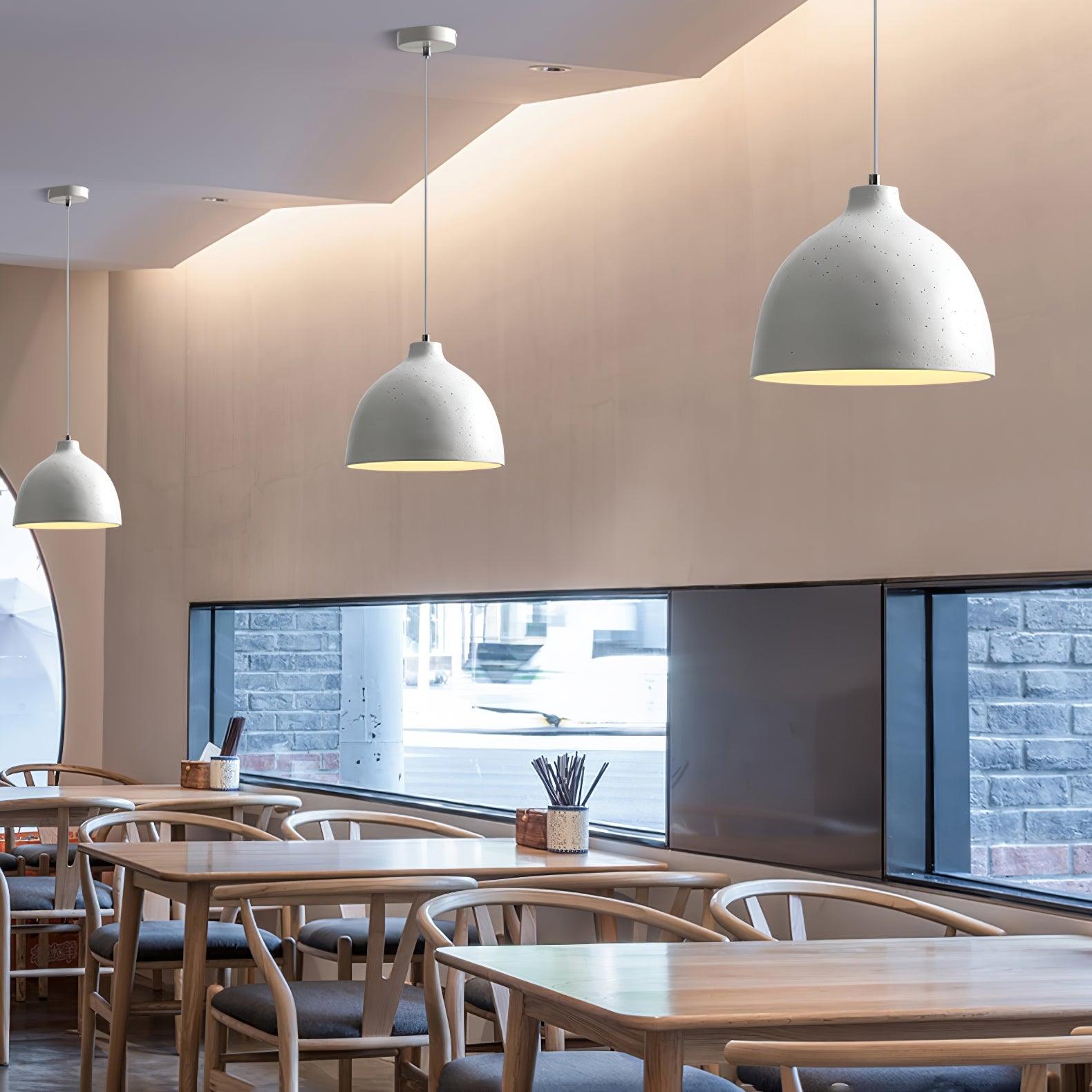 Resin Bowl Pendant Lamp - Blowlighting
