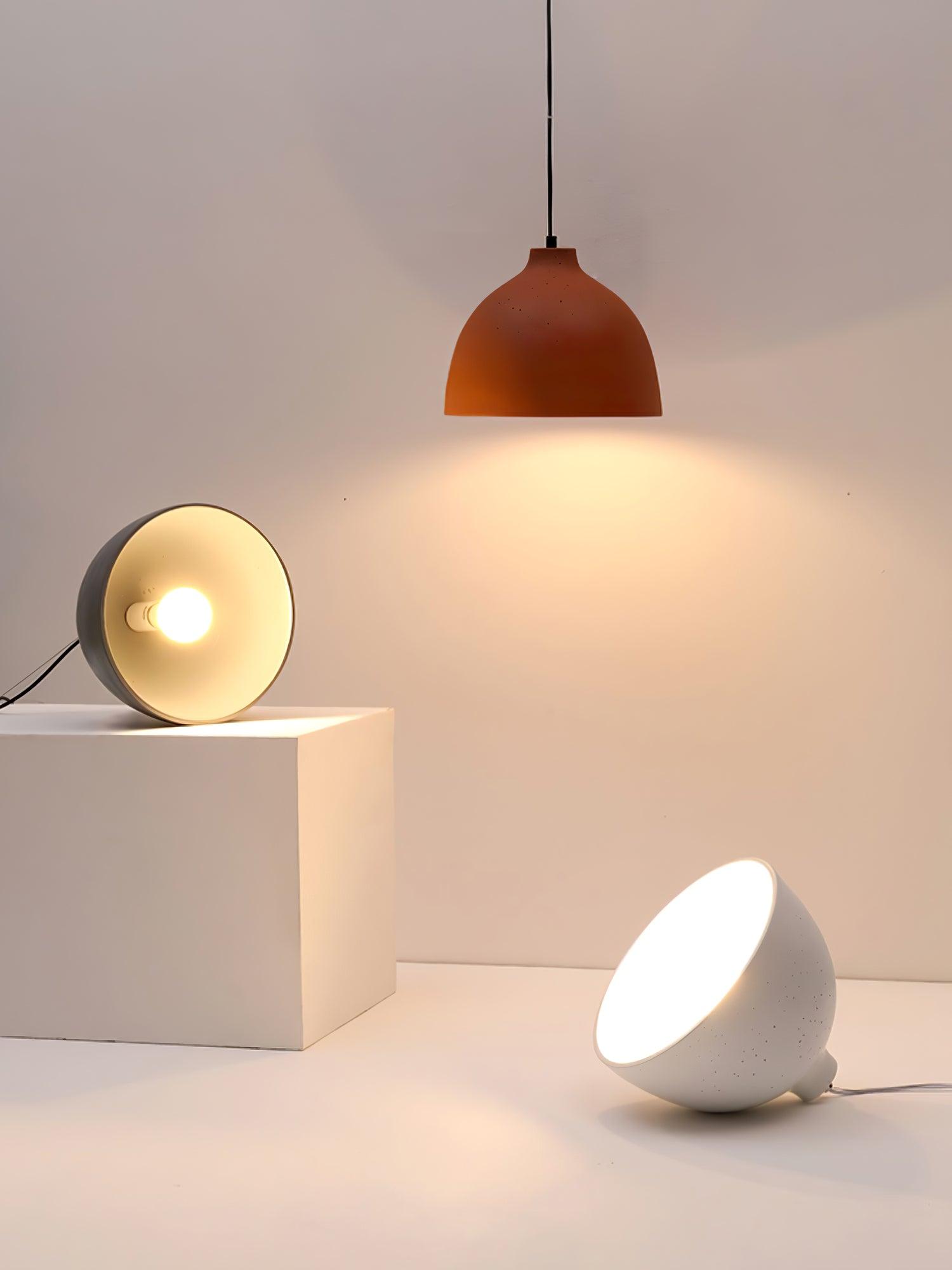 Resin Bowl Pendant Lamp - Blowlighting