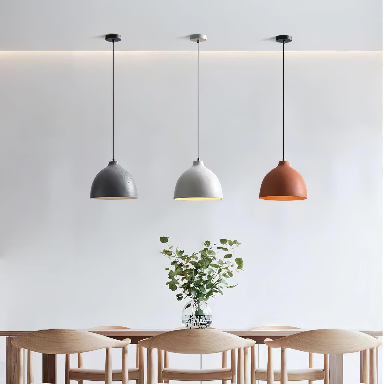 Resin Bowl Pendant Lamp - Blowlighting