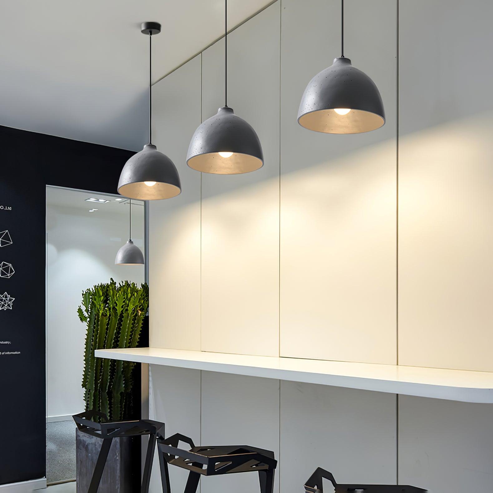 Resin Bowl Pendant Lamp - Blowlighting