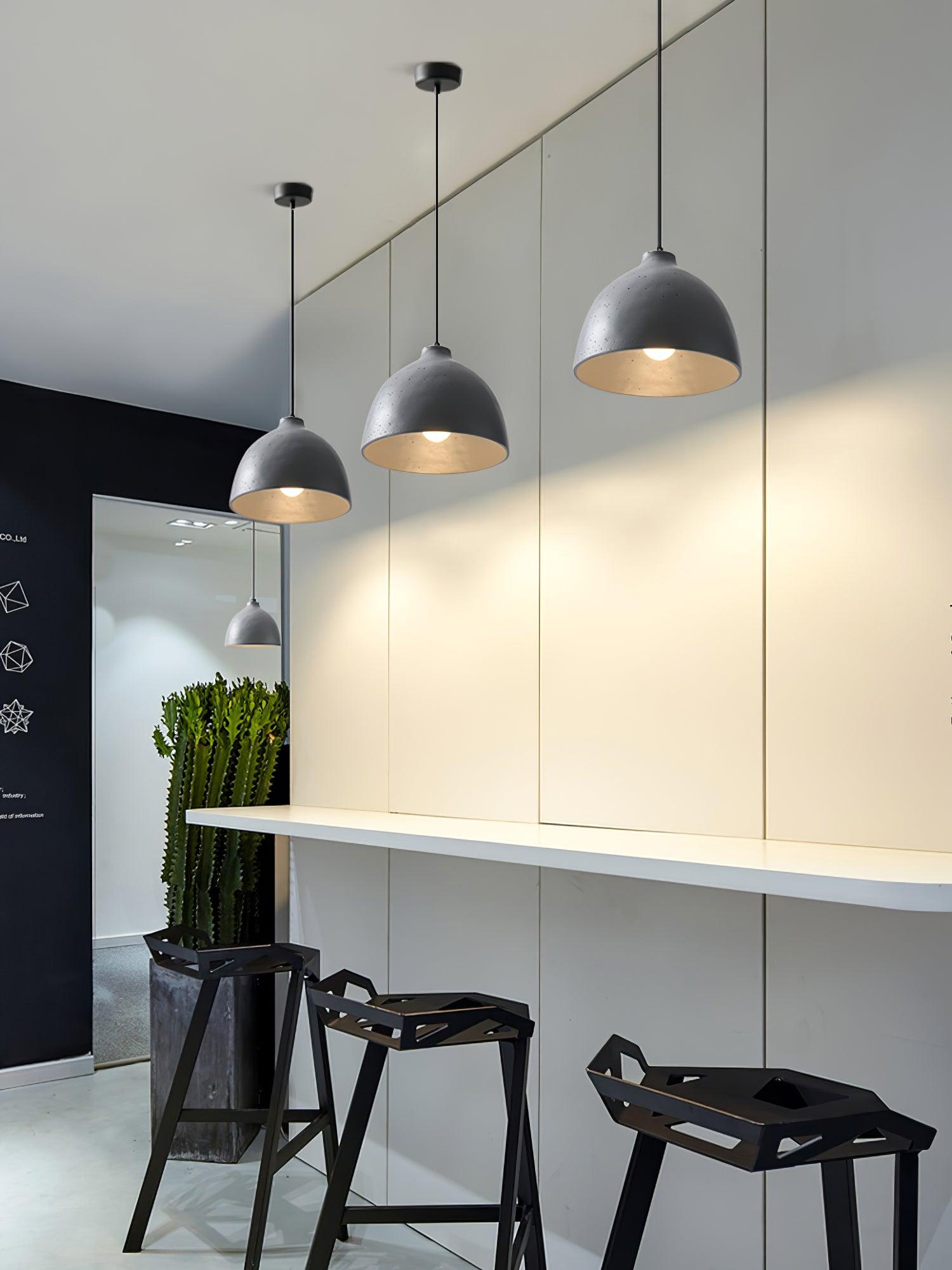 Resin Bowl Pendant Lamp - Blowlighting