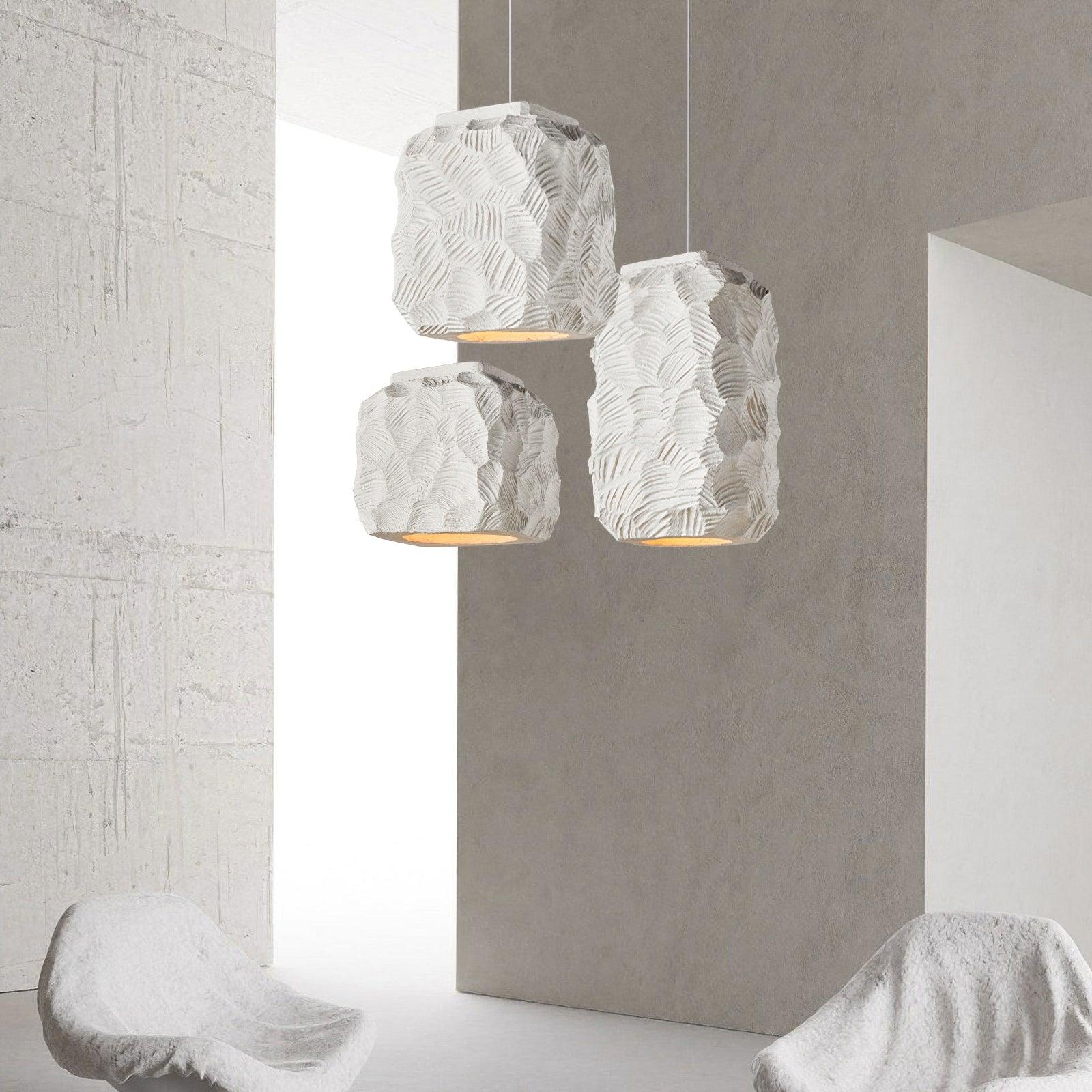 Resin Geometry Pendant Lamp - Blowlighting