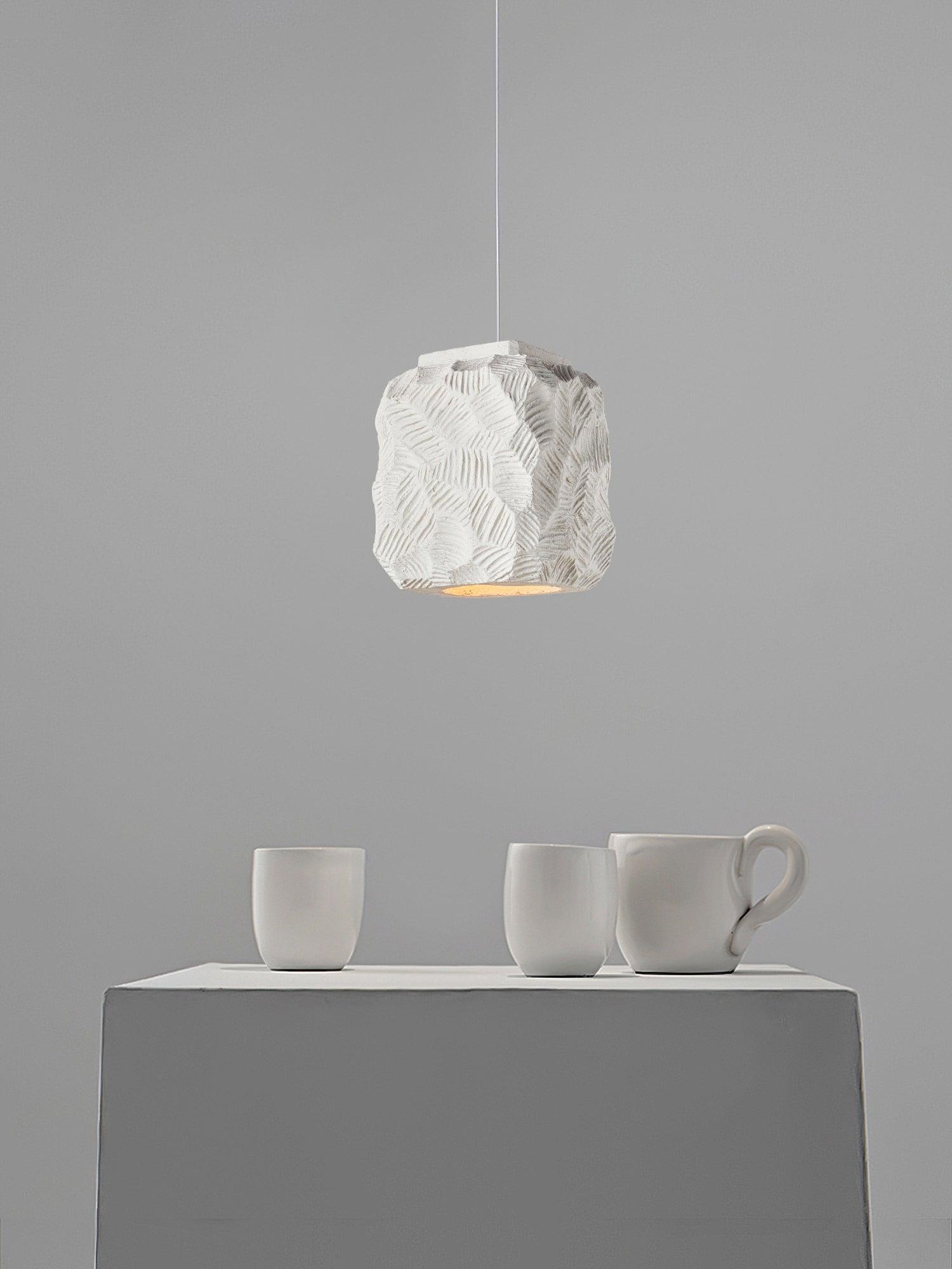 Resin Geometry Pendant Lamp - Blowlighting