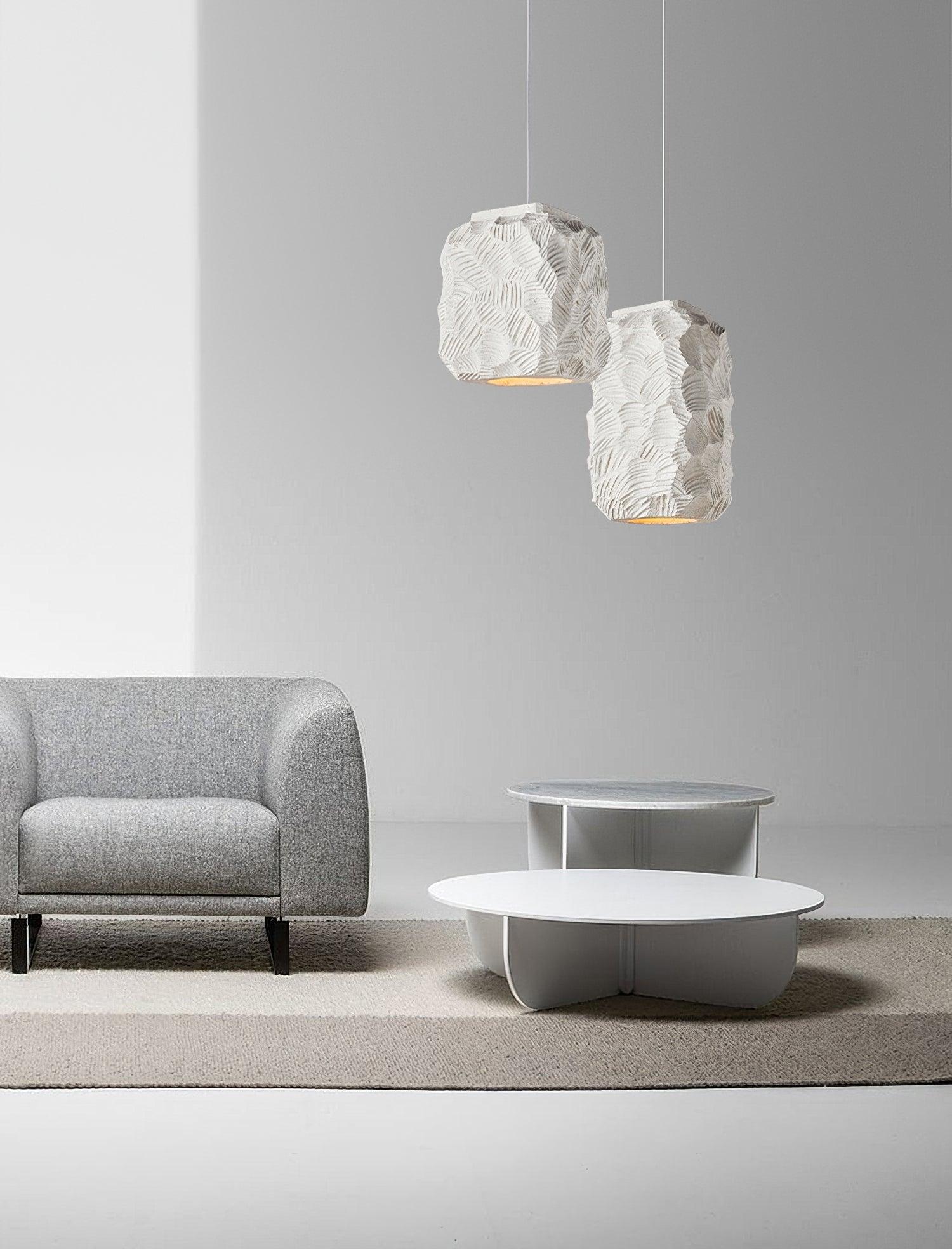Resin Geometry Pendant Lamp - Blowlighting