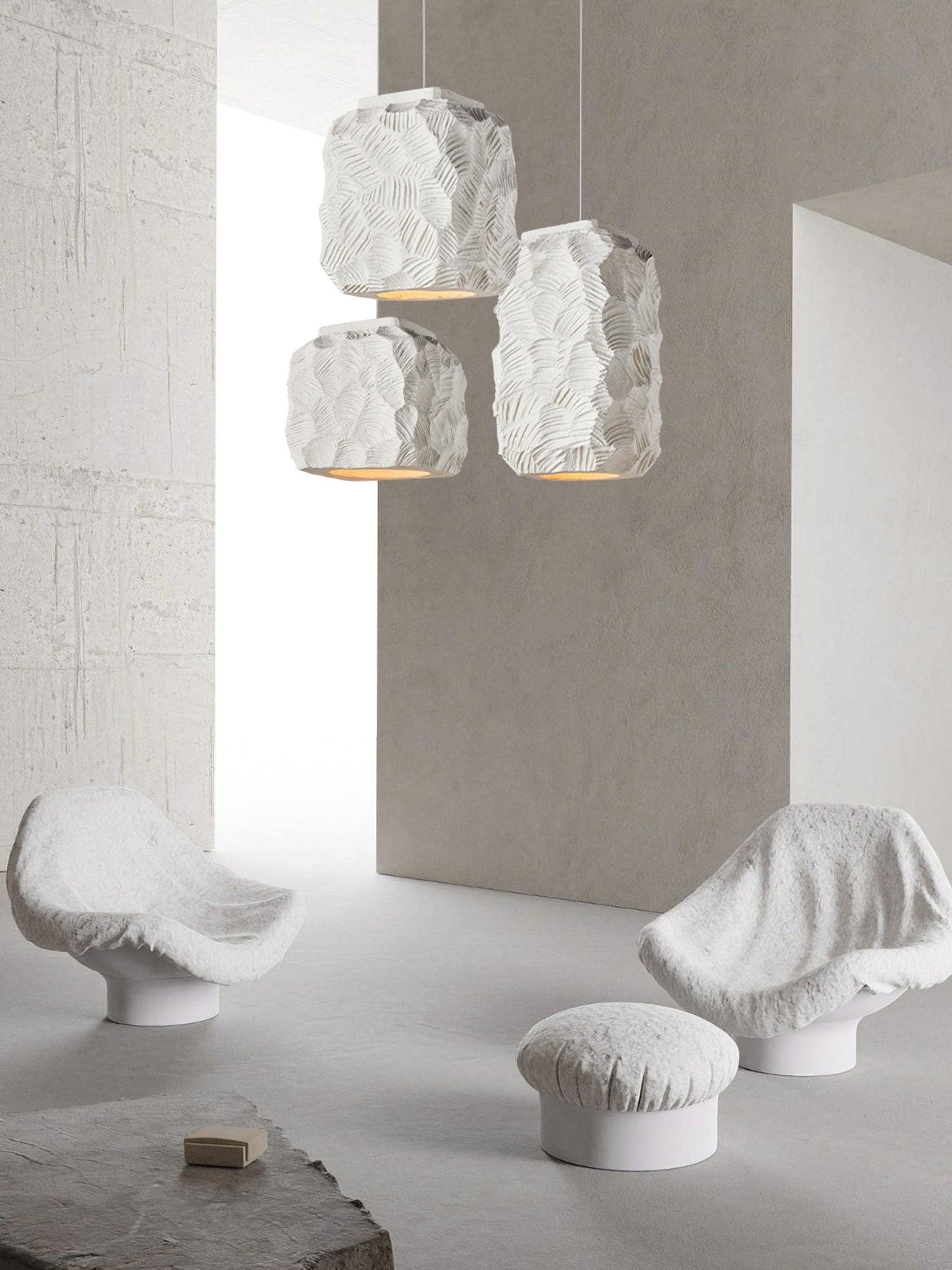 Resin Geometry Pendant Lamp - Blowlighting