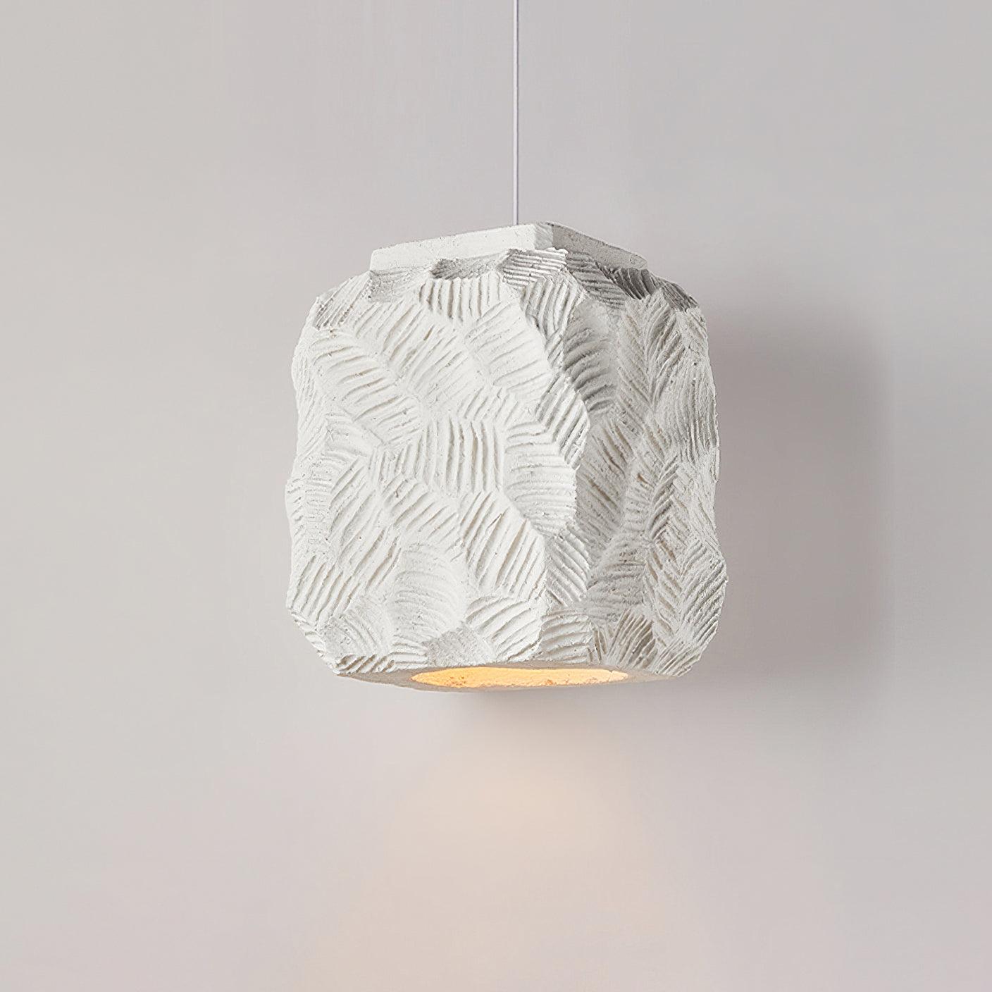 Resin Geometry Pendant Lamp - Blowlighting