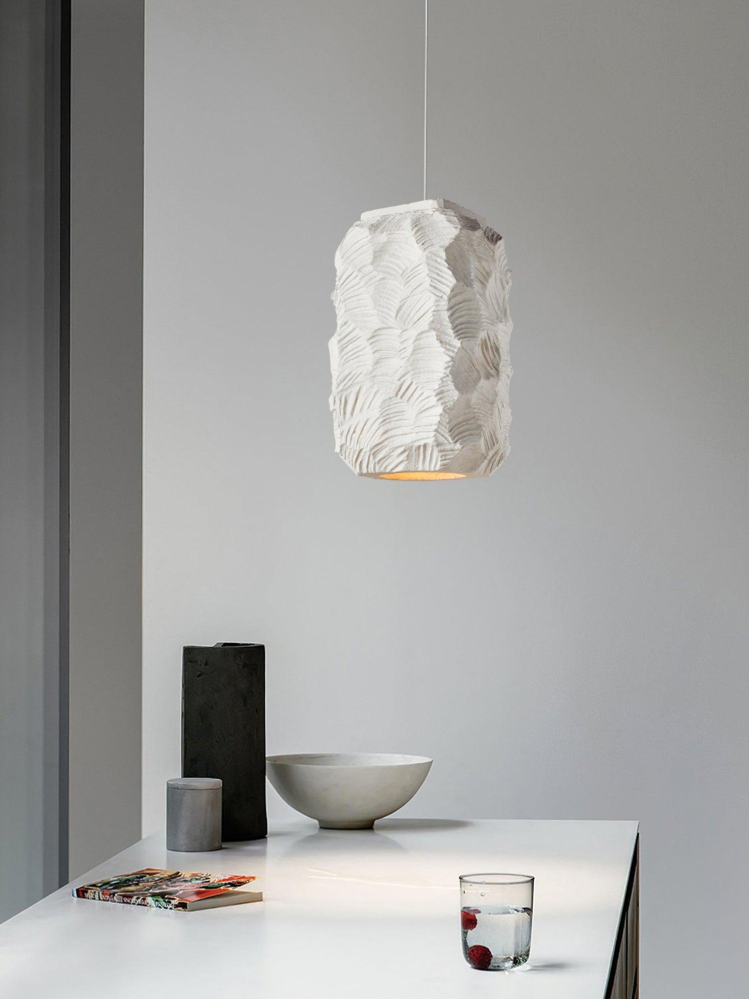 Resin Geometry Pendant Lamp - Blowlighting