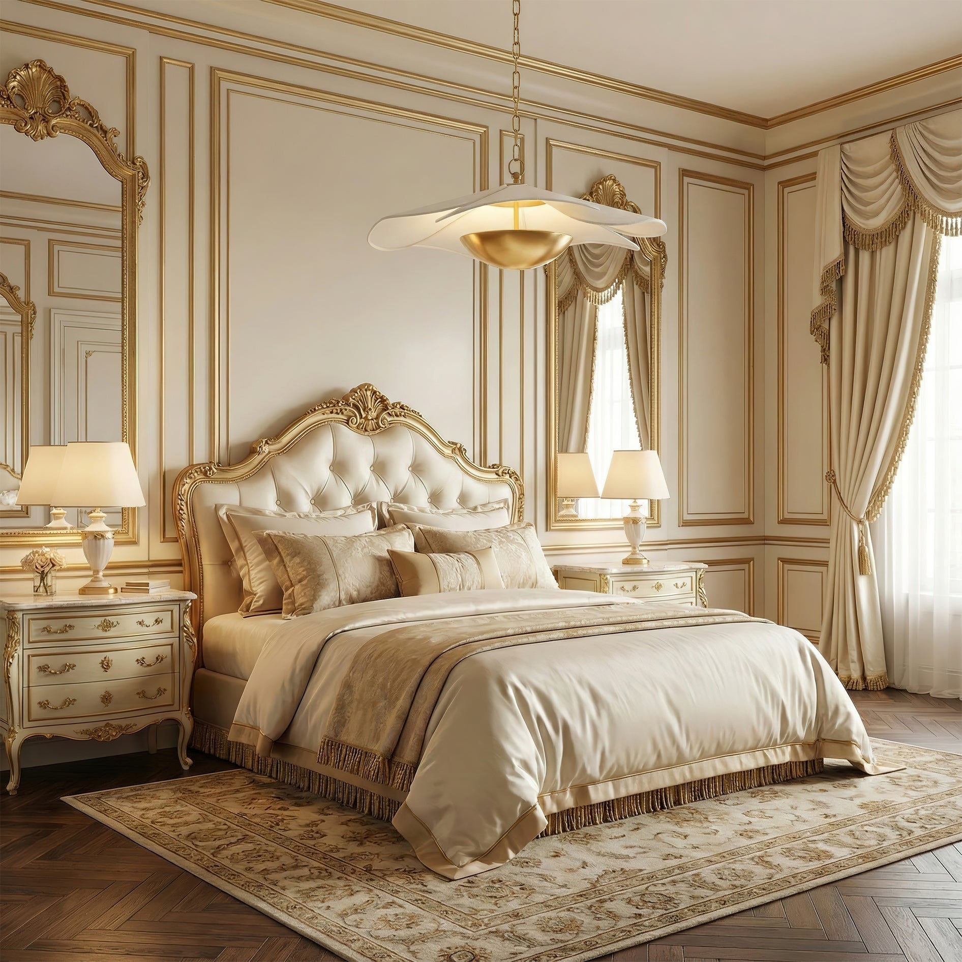 Ressi Modern Brass Pendant Light