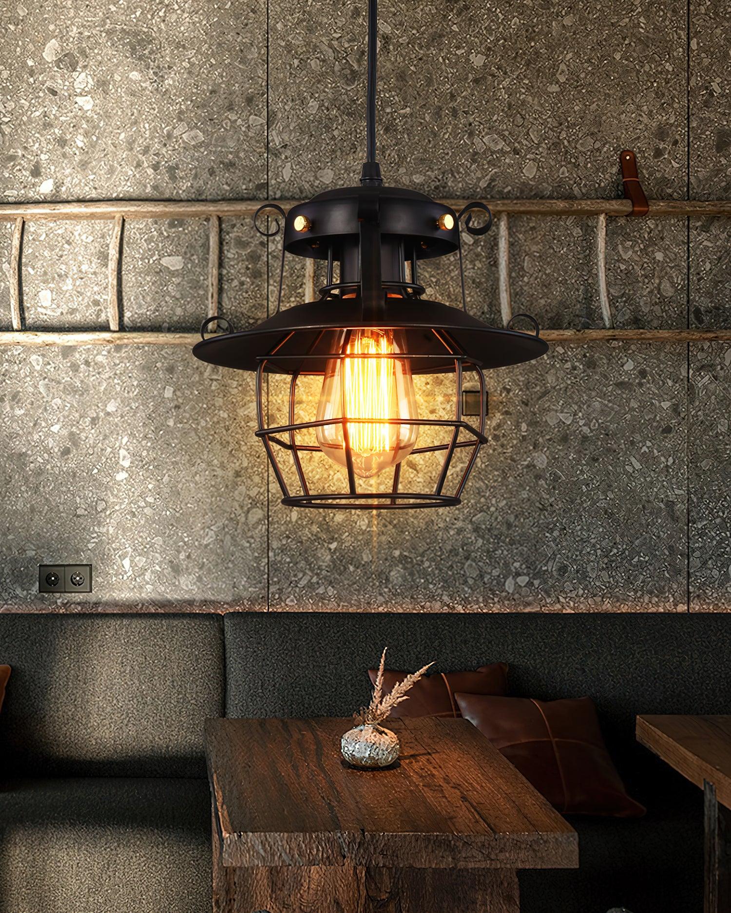 Retro Birdcage Pendant Light - Blowlighting