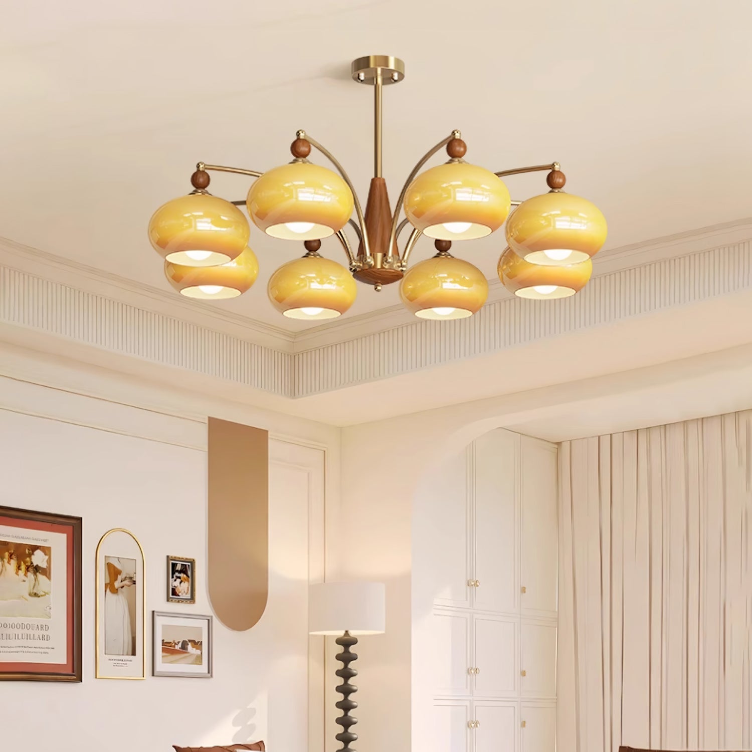 Retro Calliope Chandelier - Blowlighting
