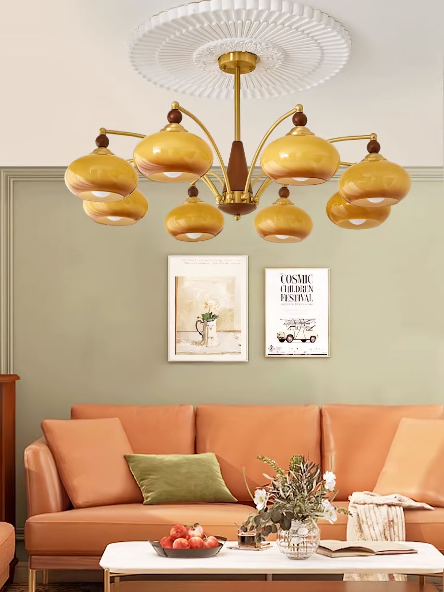 Retro Calliope Chandelier - Blowlighting
