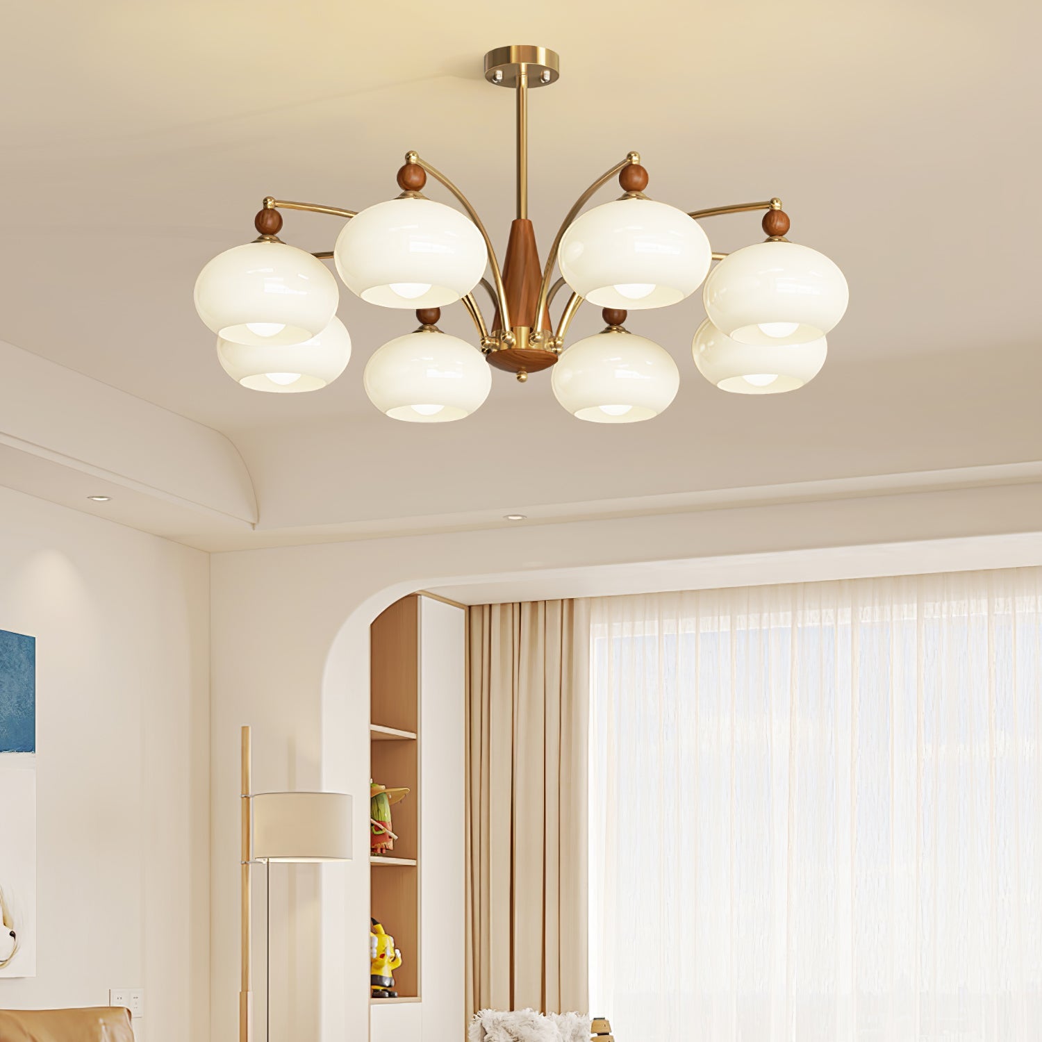 Retro Calliope Chandelier - Blowlighting