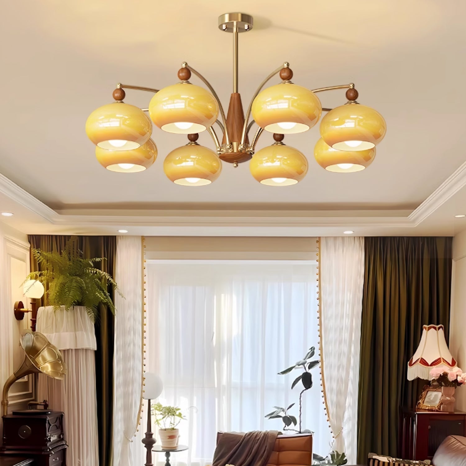 Retro Calliope Chandelier - Blowlighting