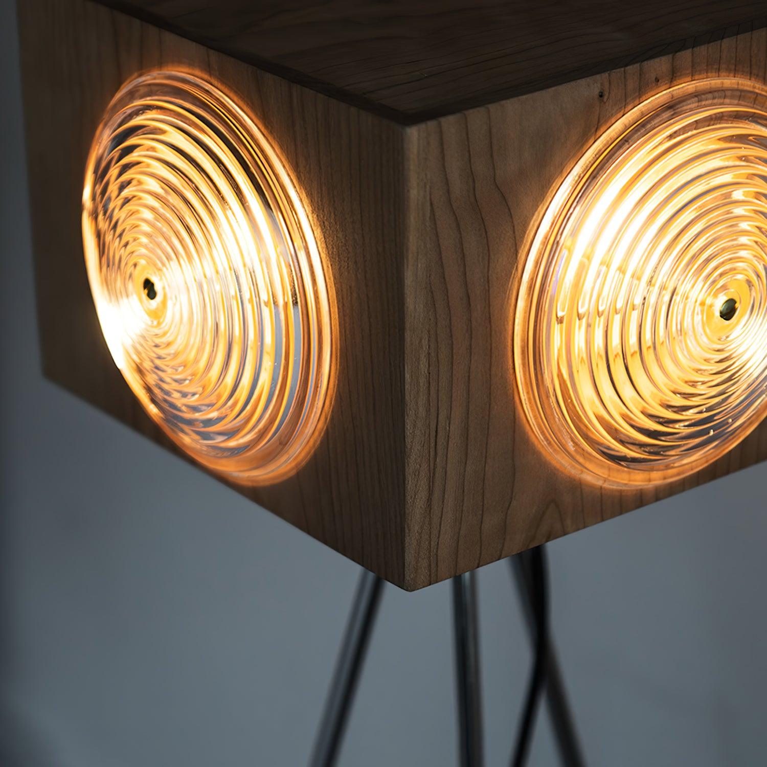 Vesoren Tripod Wood Floor Lamp - Blowlighting