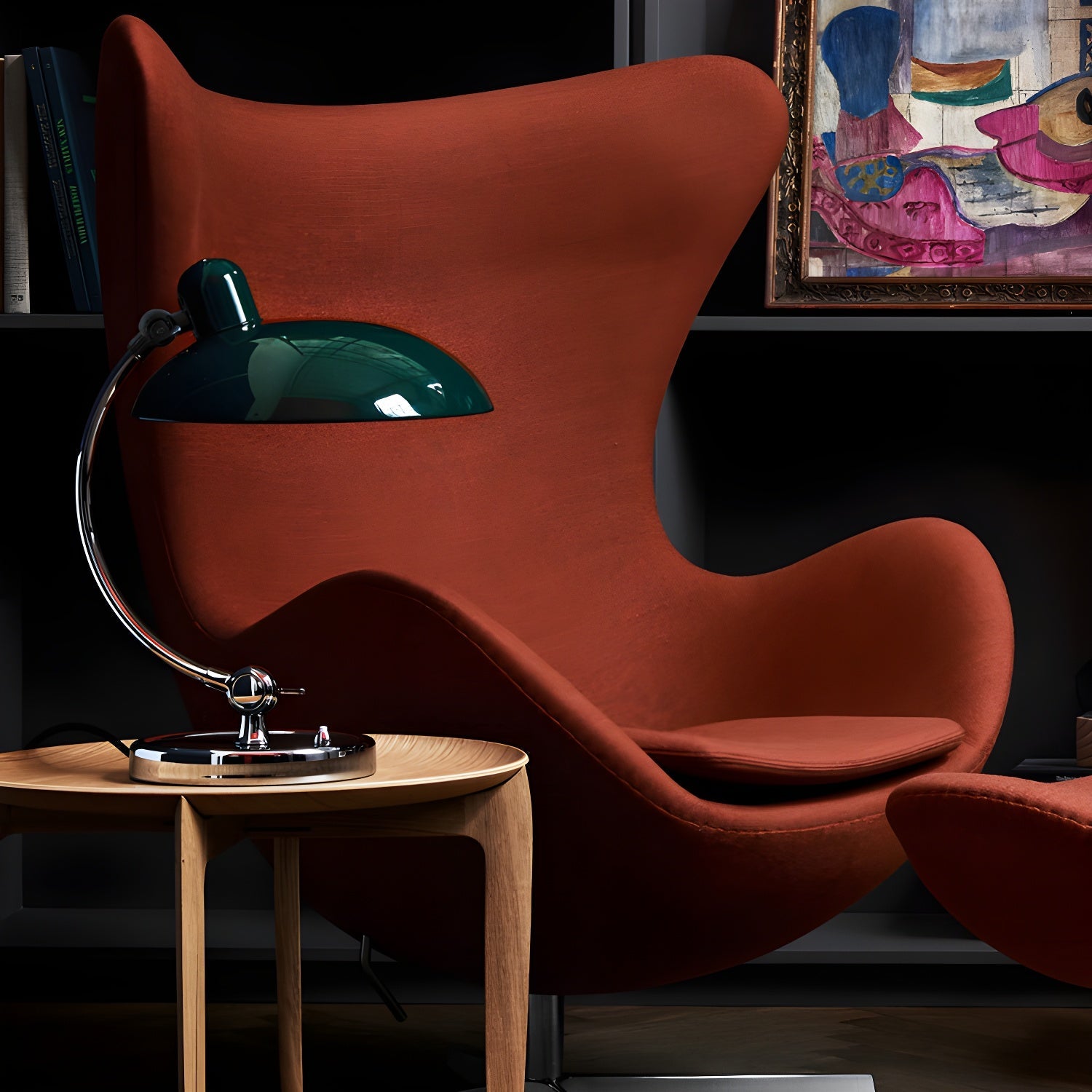 Retro Curve Desk Lamp - Blowlighting