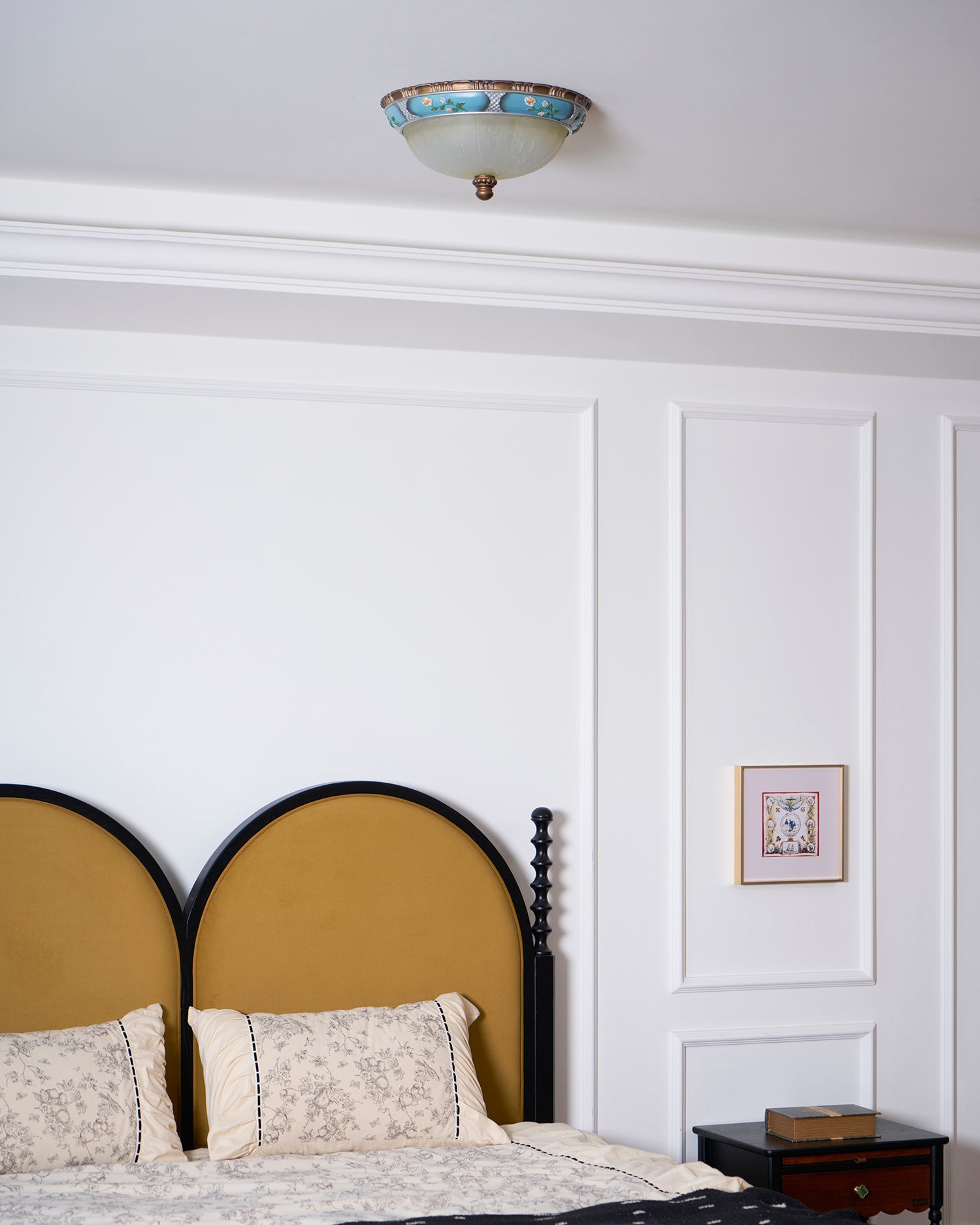 Retro Floral Resin Recessed Ceiling Light - Blowlighting