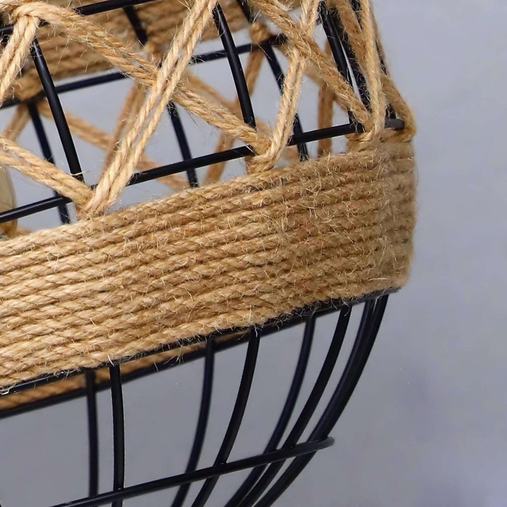 Retro Hemp Rope Interesting Pendant Light - Blowlighting