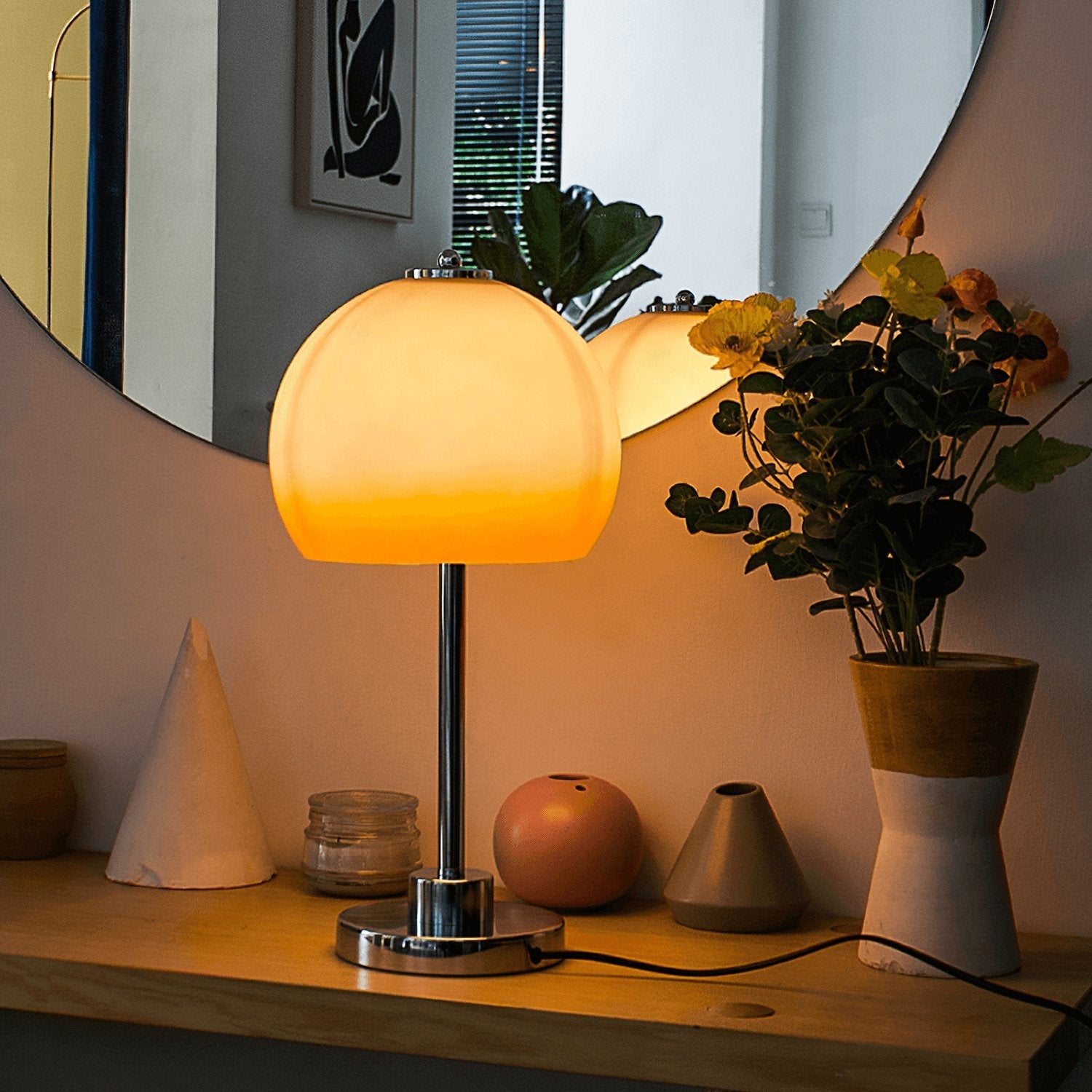 Retro Mushroom Table Lamp - Blowlighting