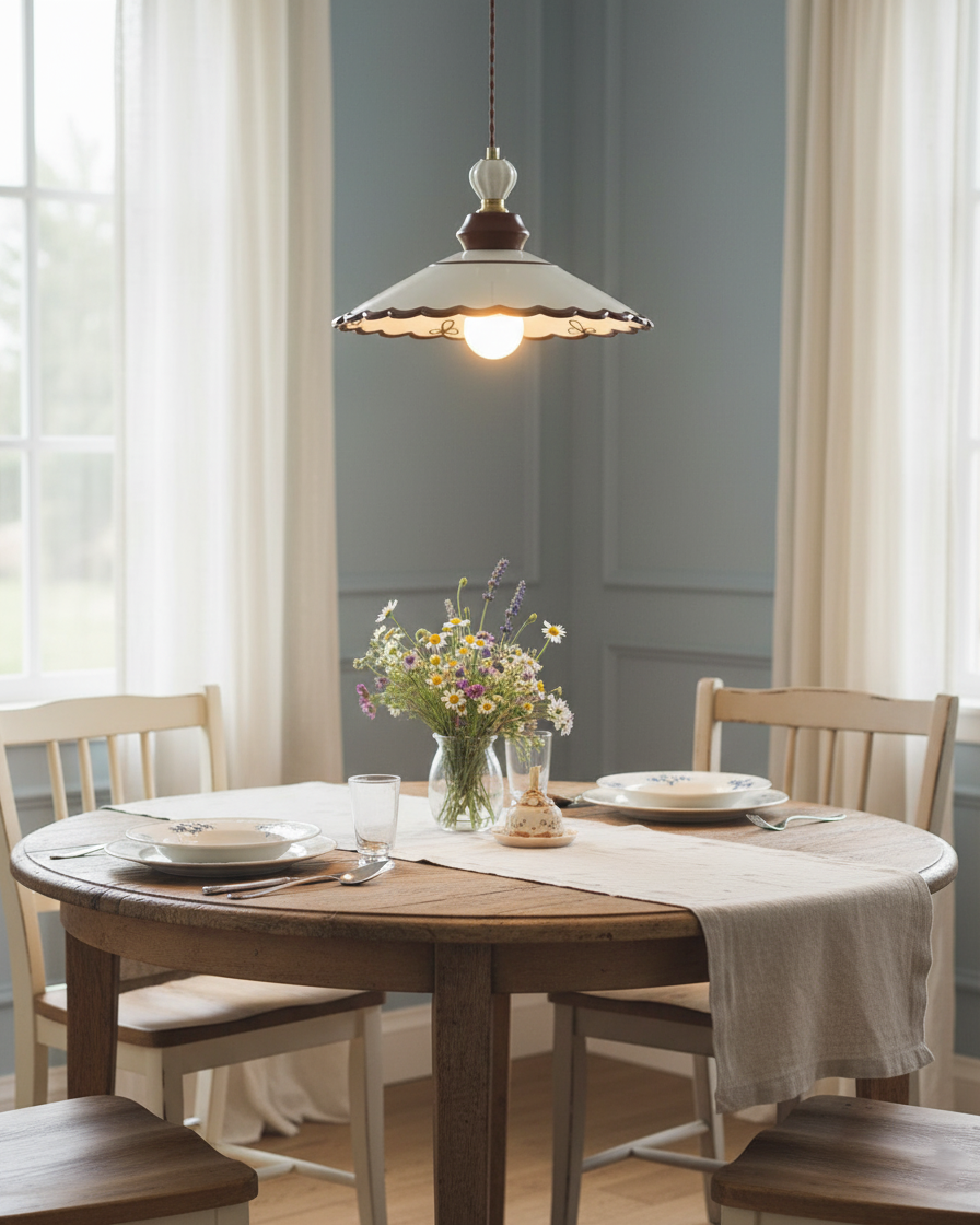 Celine Vintage Ceramics Pendant Light