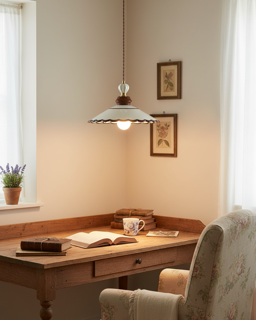 Celine Vintage Ceramics Pendant Light