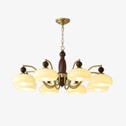 Aurora Chandelier Revival Crown Rustic - Blowlighting