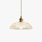 Ribbed Spiral Pendant Light - Blowlighting
