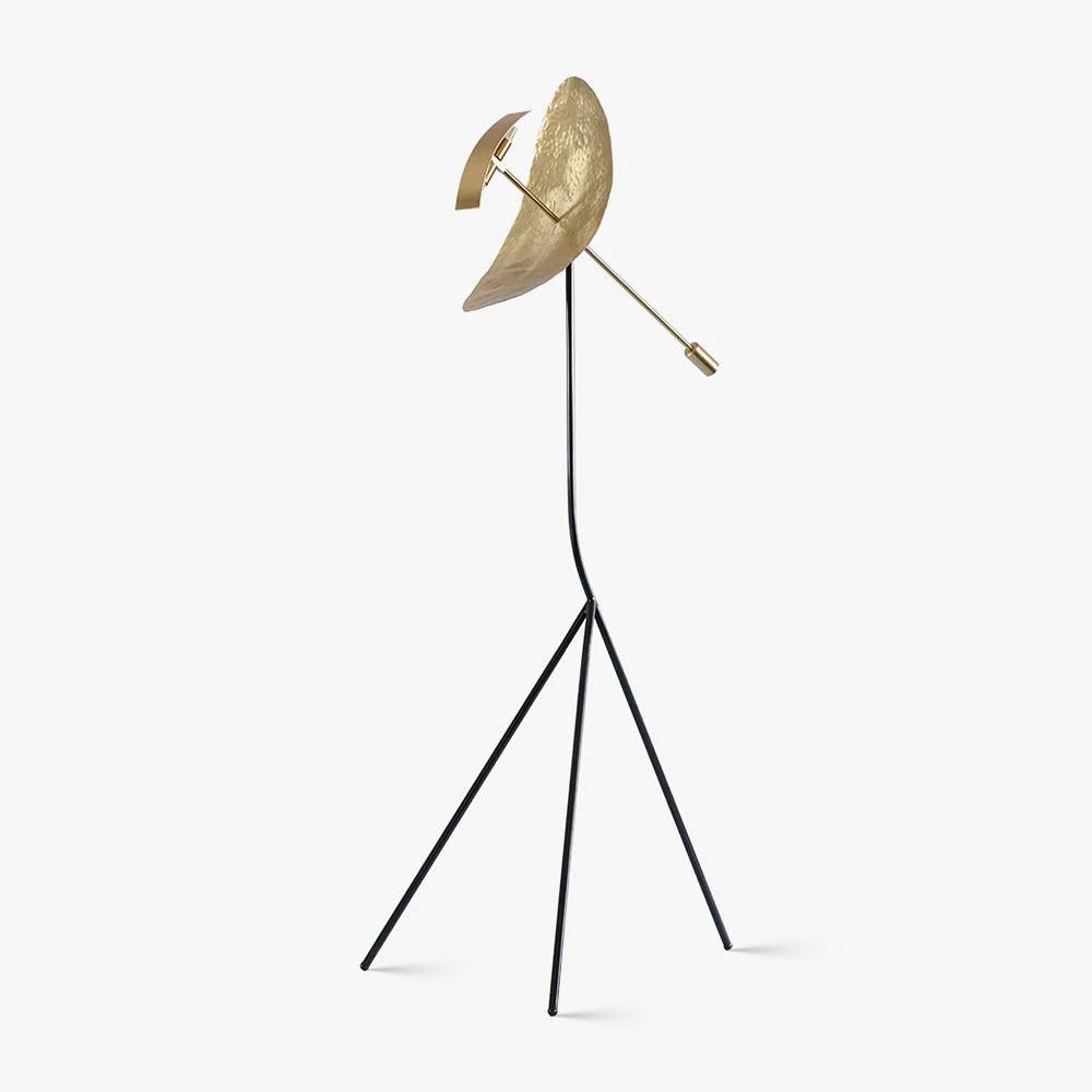 Aurelia Sculptural Metal Floor Lamp - Blowlighting