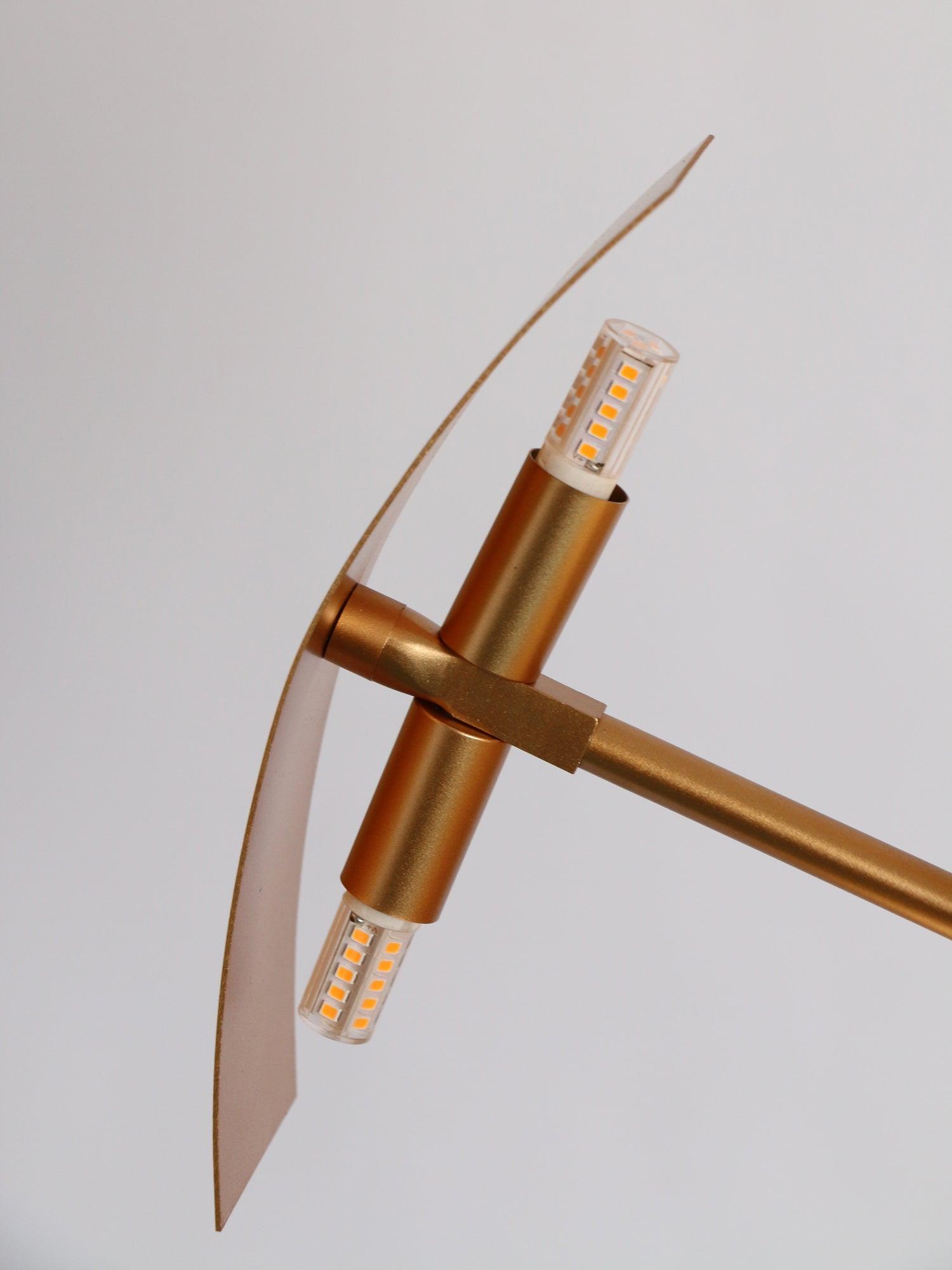 Aurelia Sculptural Metal Floor Lamp - Blowlighting