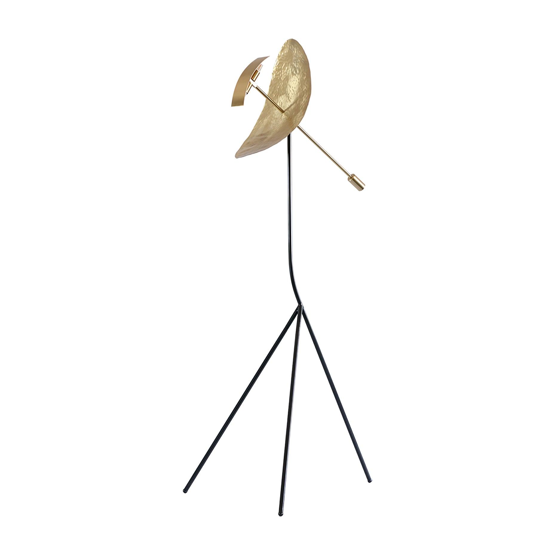 Aurelia Sculptural Metal Floor Lamp - Blowlighting