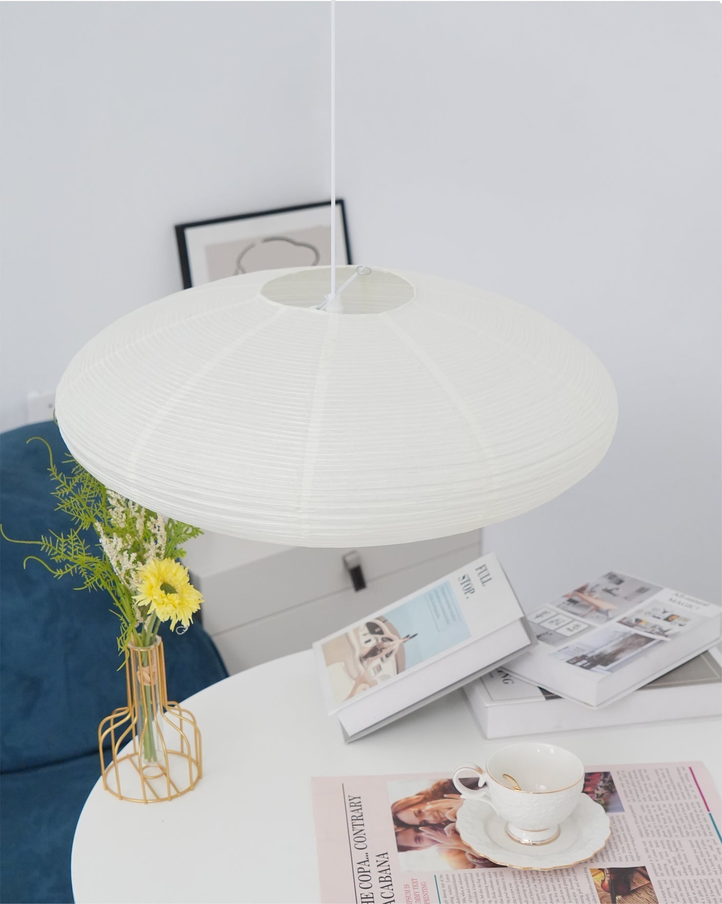 Washi Paper 15A Swag Light - Blowlighting