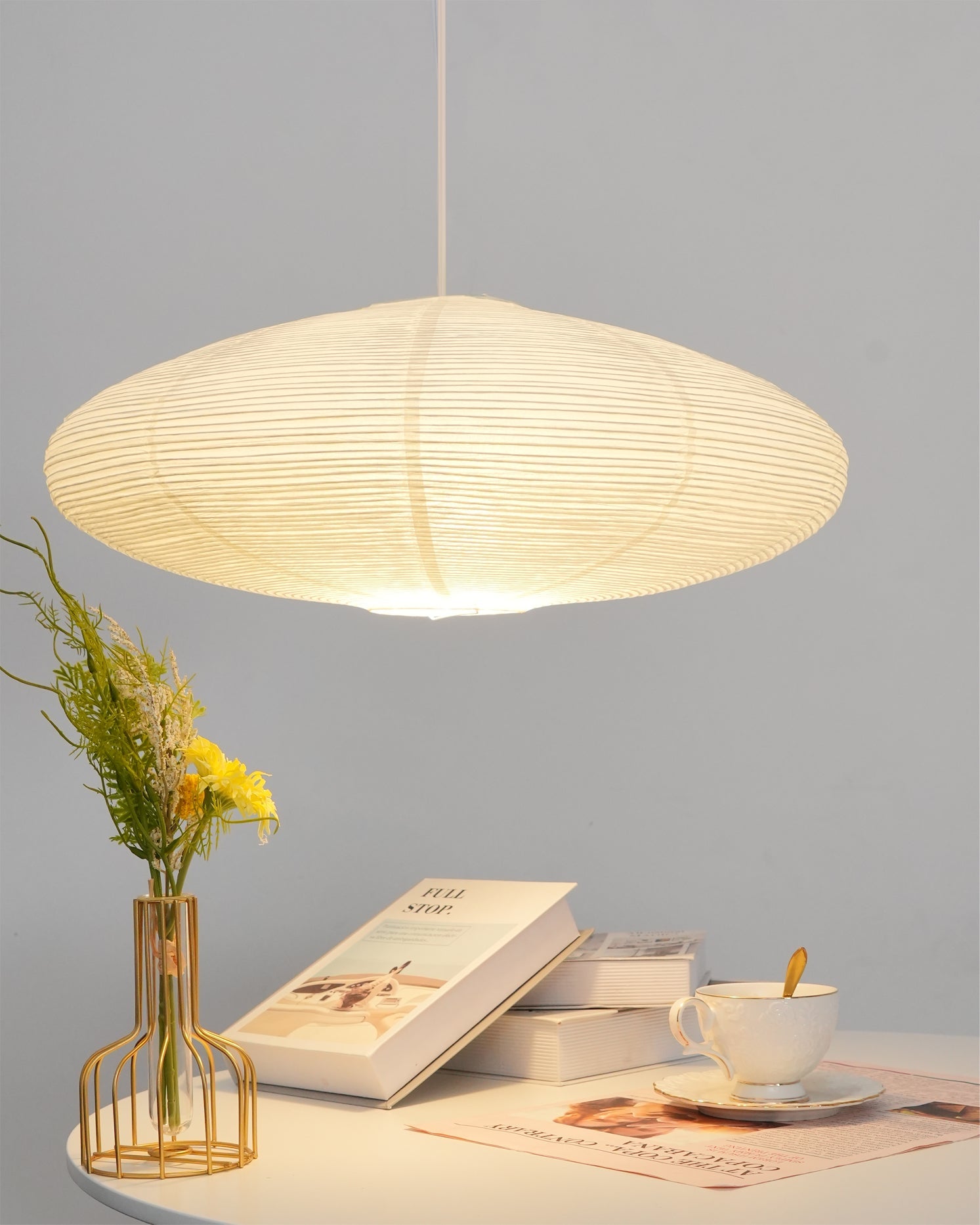 Washi Paper 15A Swag Light - Blowlighting