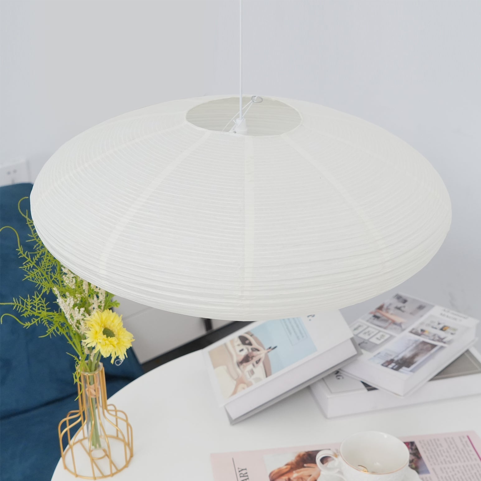Washi Paper 15A Swag Light - Blowlighting
