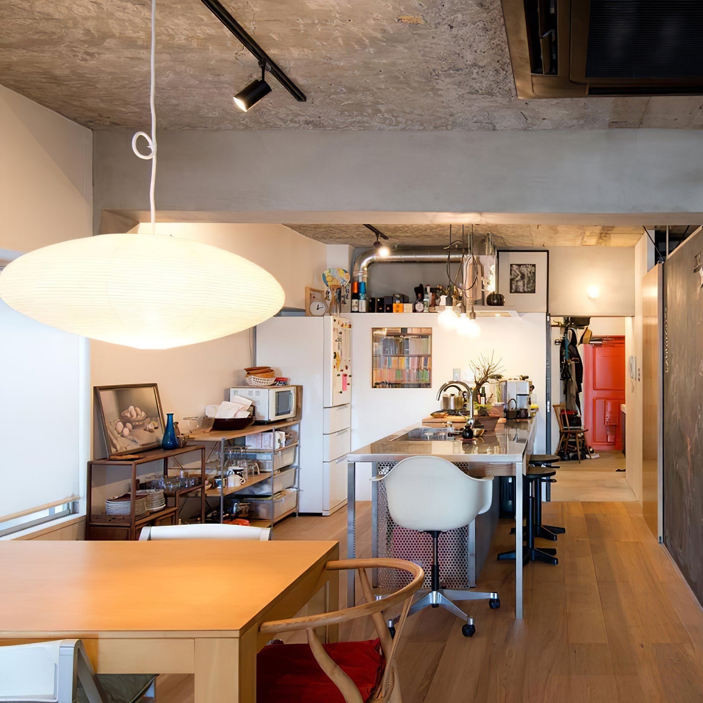 Rice Paper Oriental Mulberry Paper Swag Lights