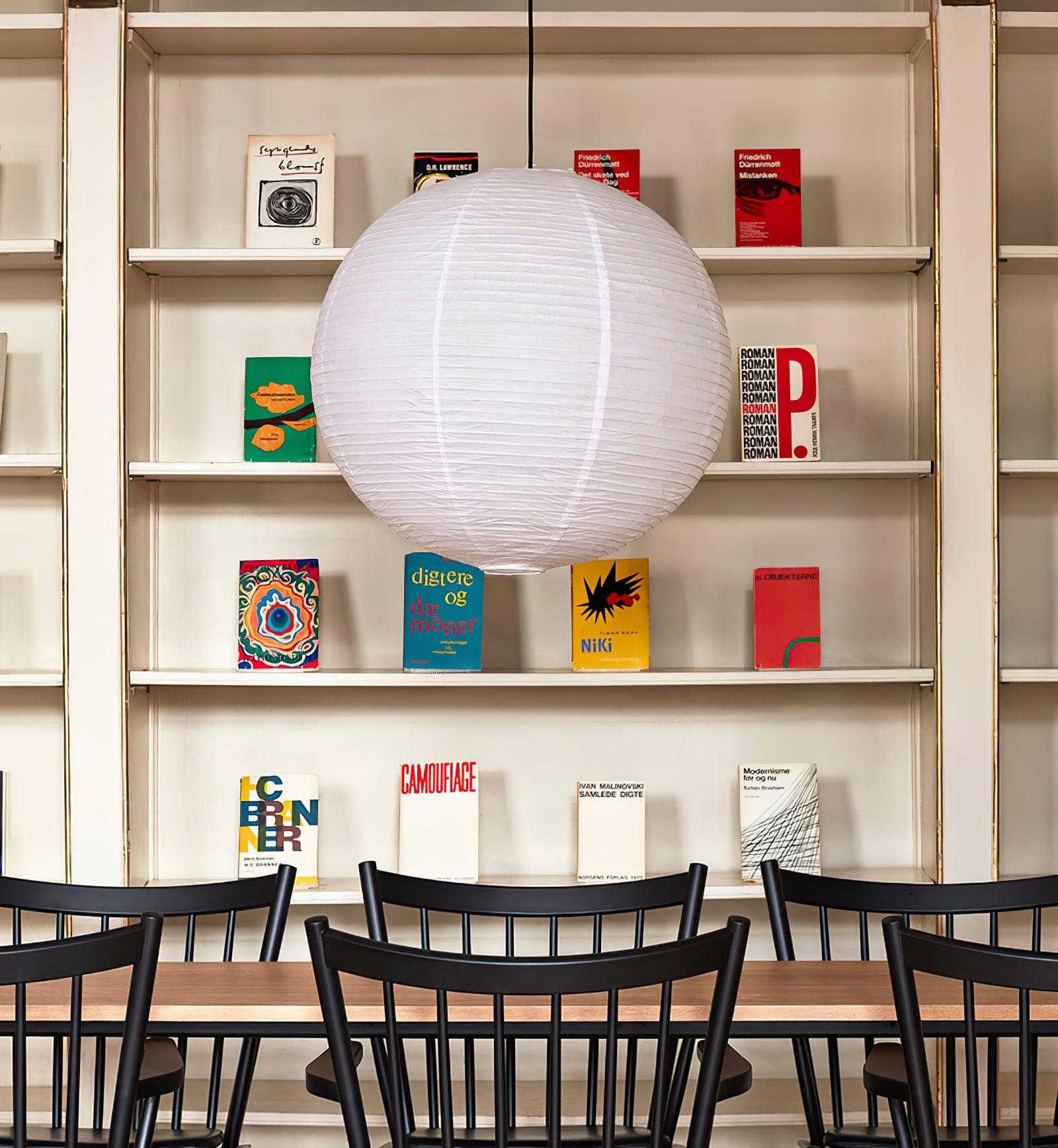Washi Paper A Pendant Lamp - Blowlighting