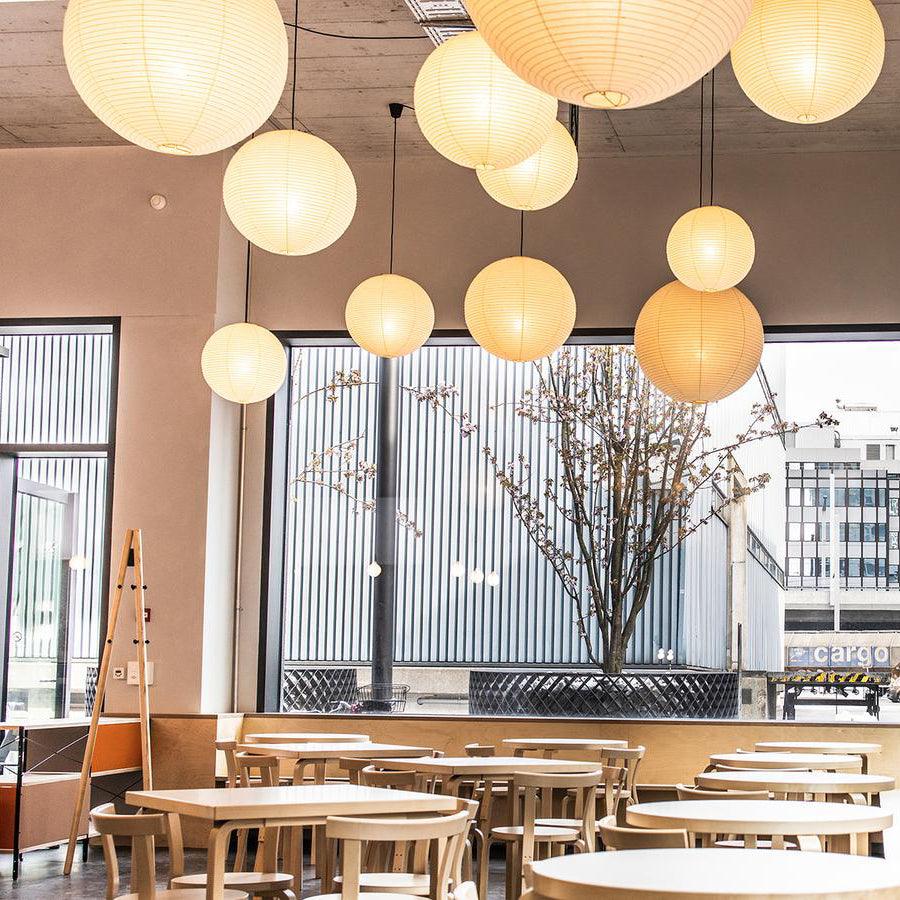 Washi Paper A Pendant Lamp - Blowlighting