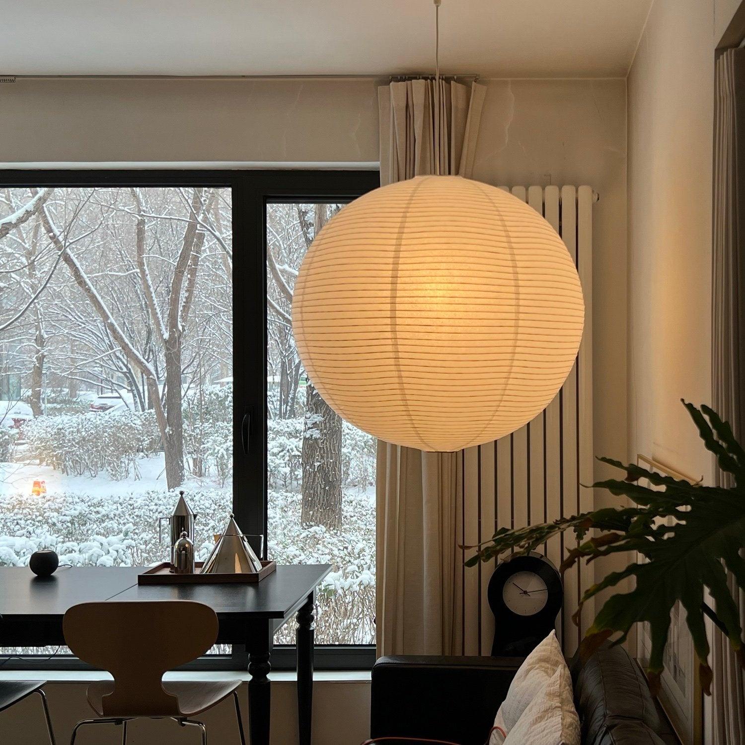 Washi Paper A Pendant Lamp - Blowlighting