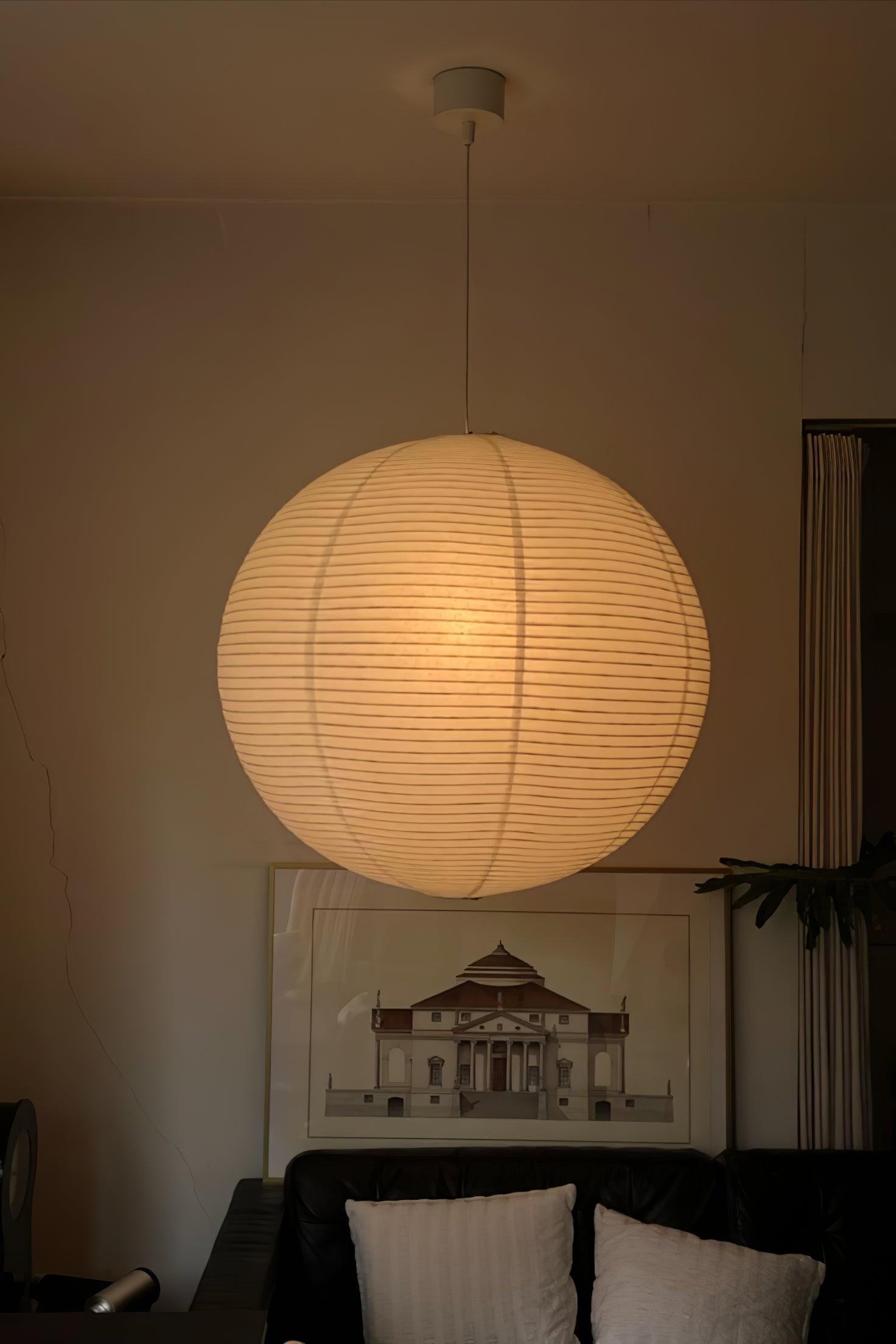 Washi Paper A Pendant Lamp - Blowlighting