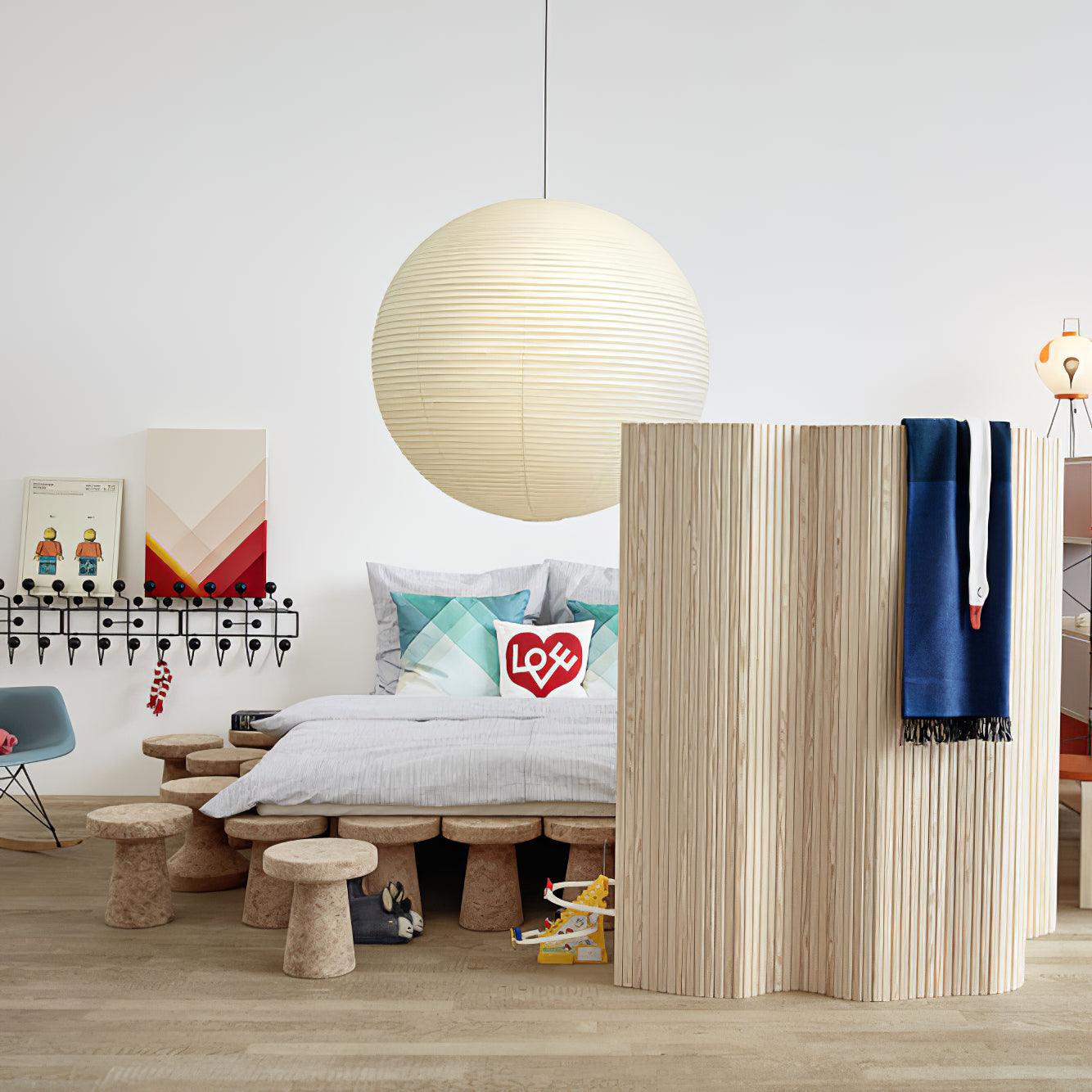 Washi Paper A Pendant Lamp - Blowlighting