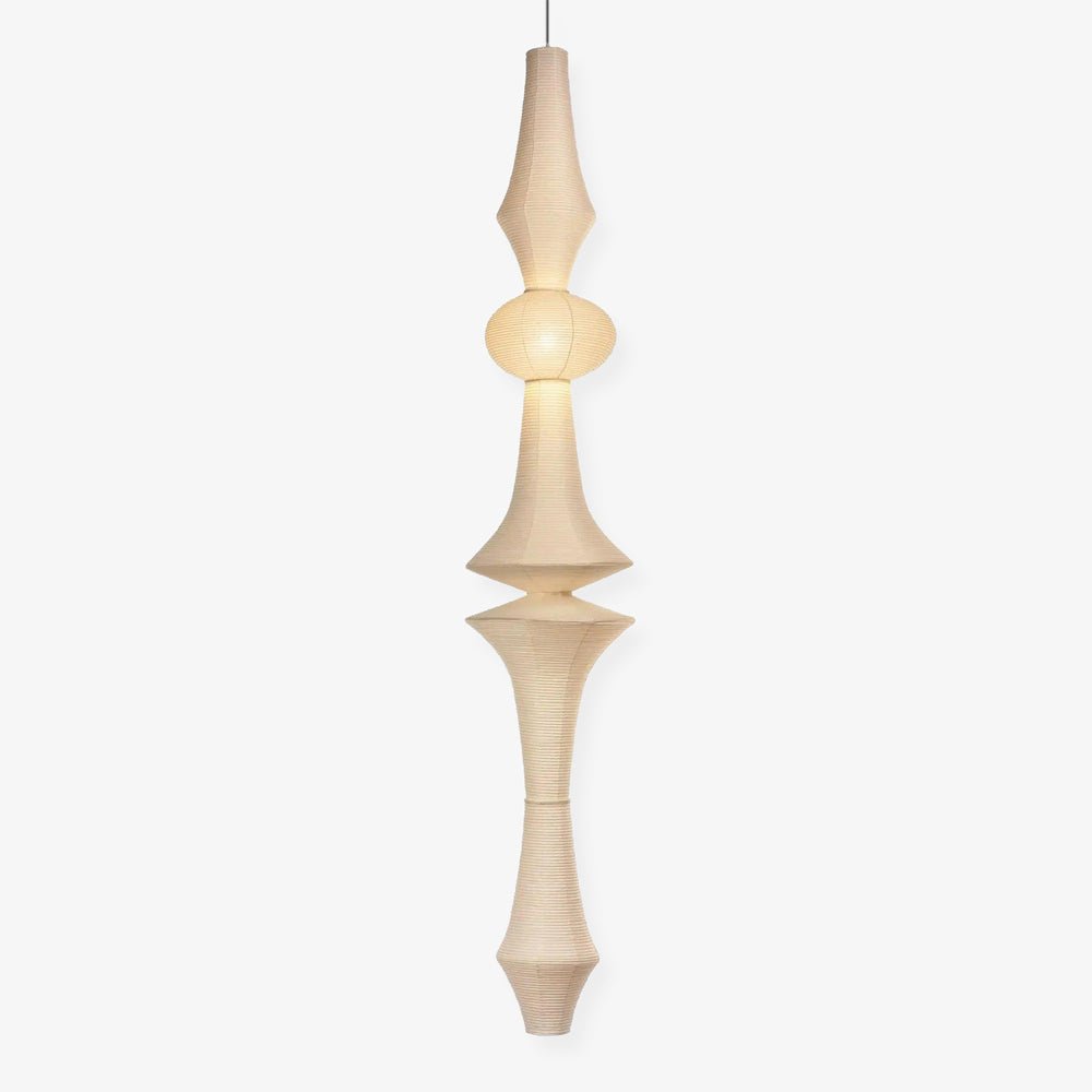 Washi Paper E Pendant Light - Blowlighting